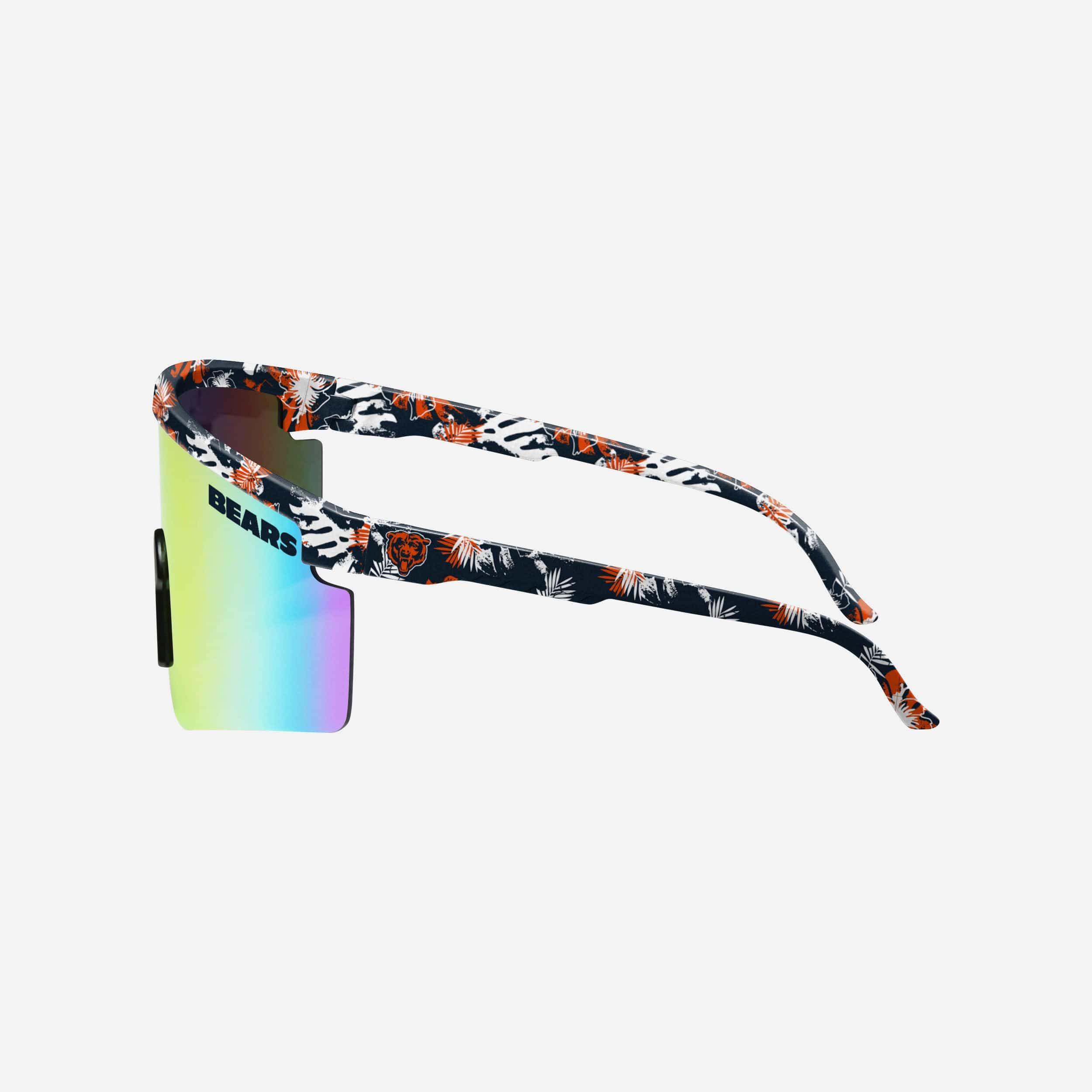 Chicago Bears Floral Large Frame Sunglasses - Image 3