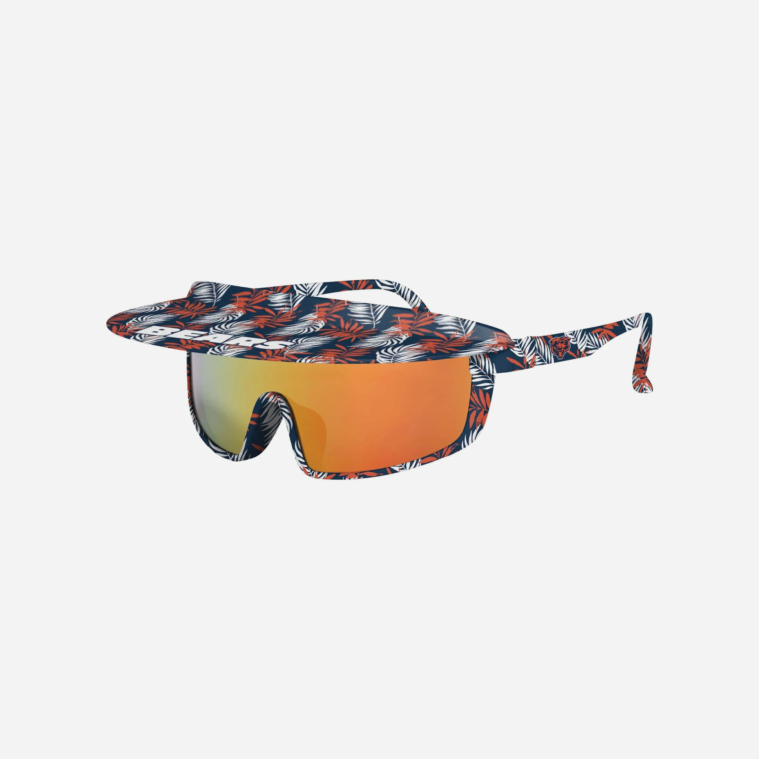 Chicago Bears Floral Visor Sunglasses