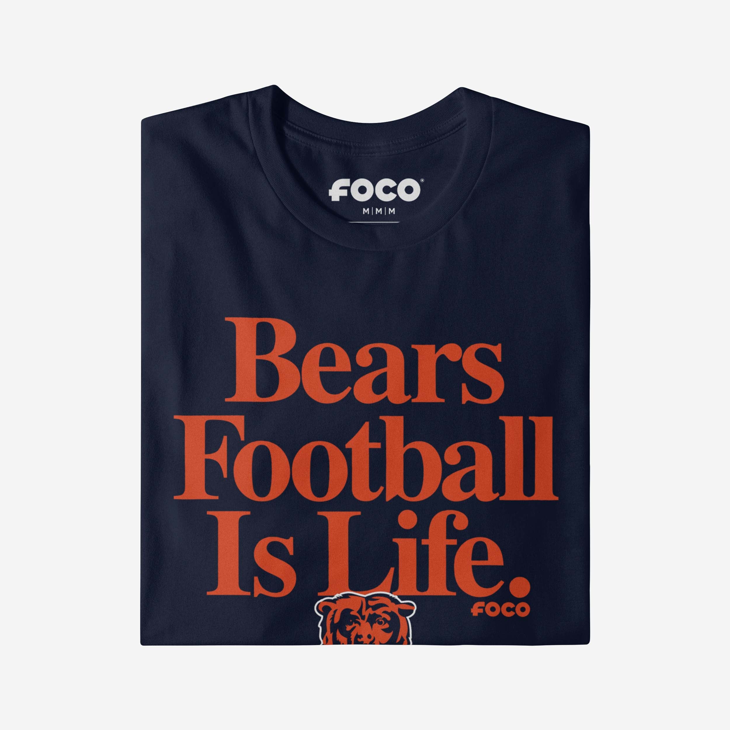 Chicago Bears Football is Life T-Shirt - Image 4