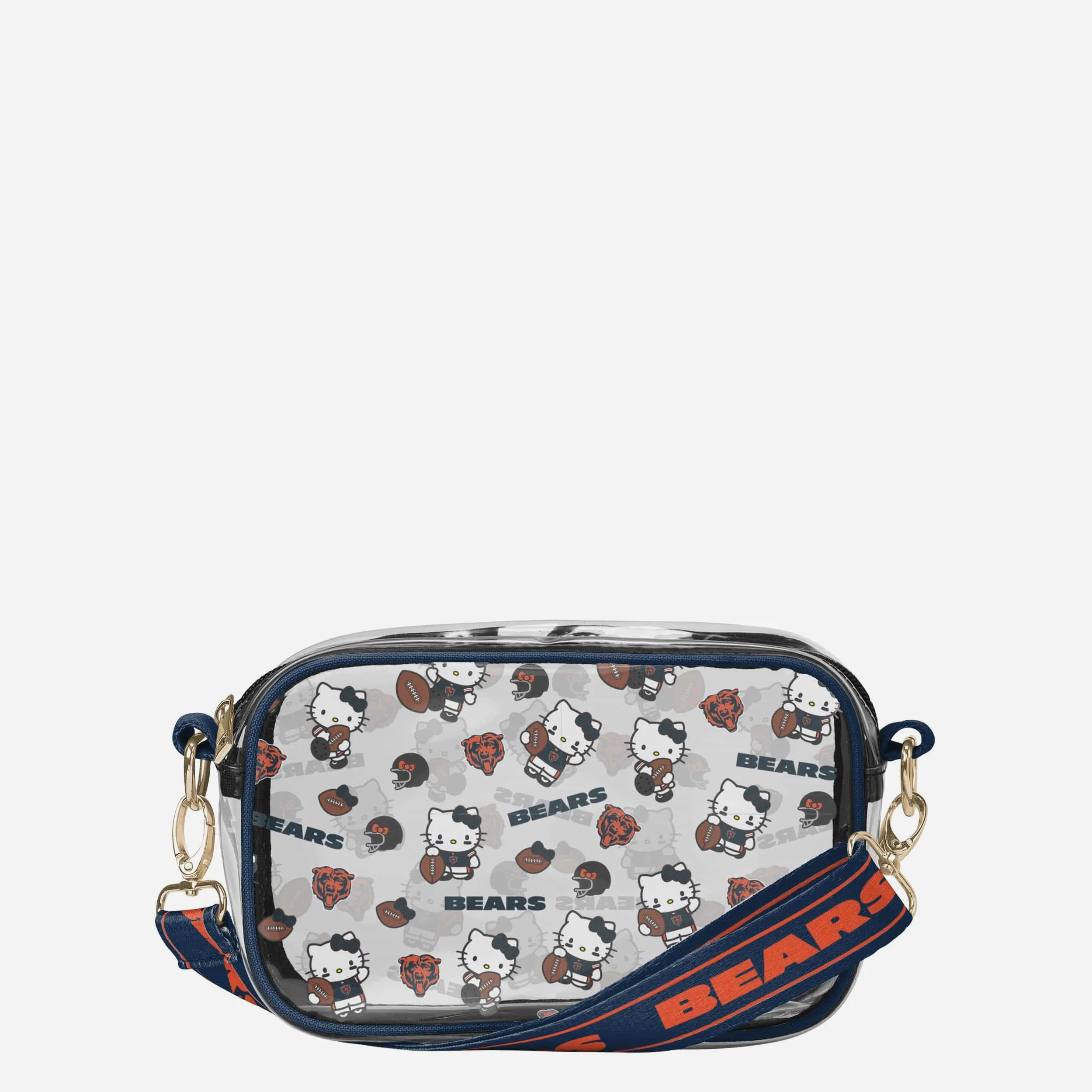 Chicago Bears Hello Kitty® Clear Crossbody Bag
