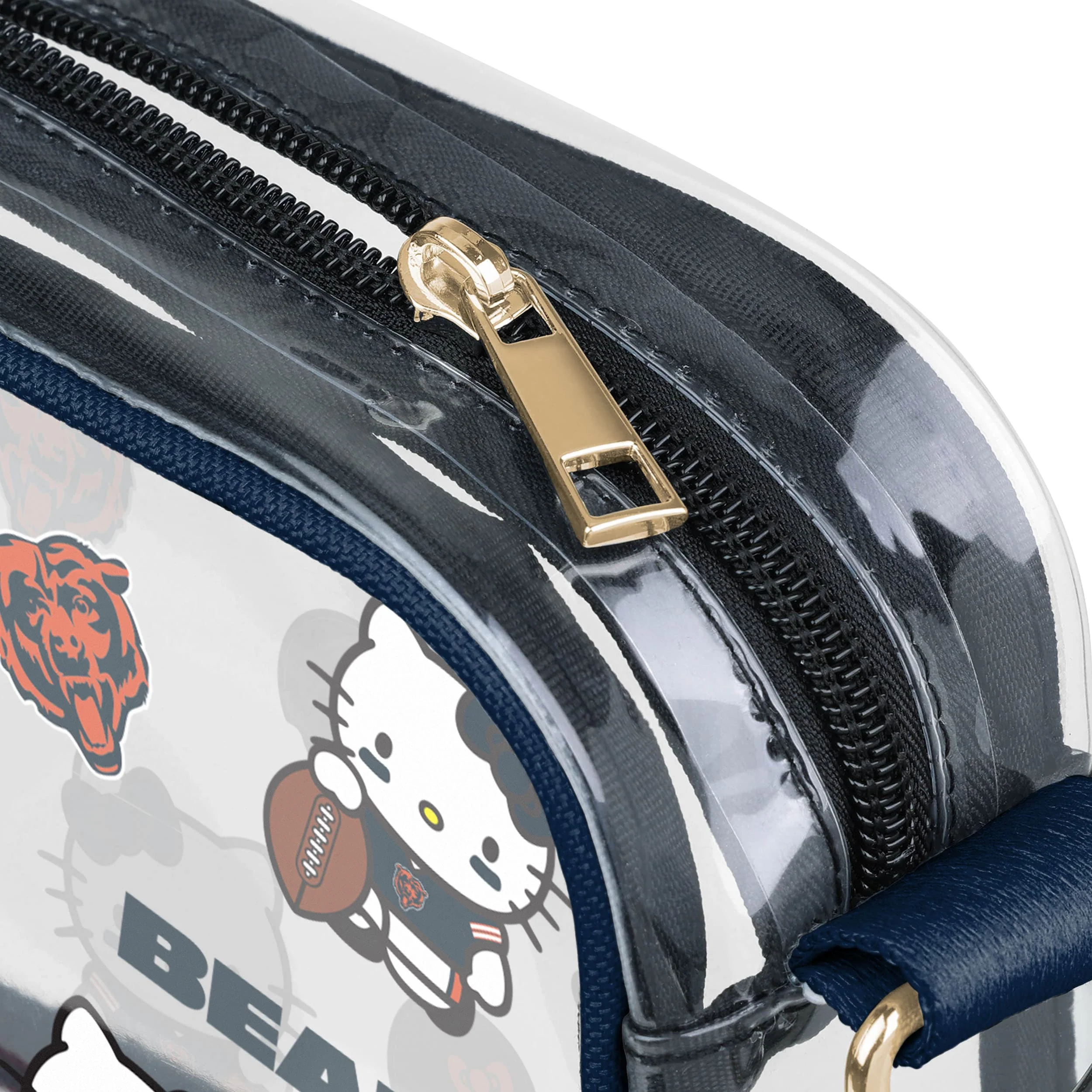 Chicago Bears Hello Kitty® Clear Crossbody Bag - Image 4