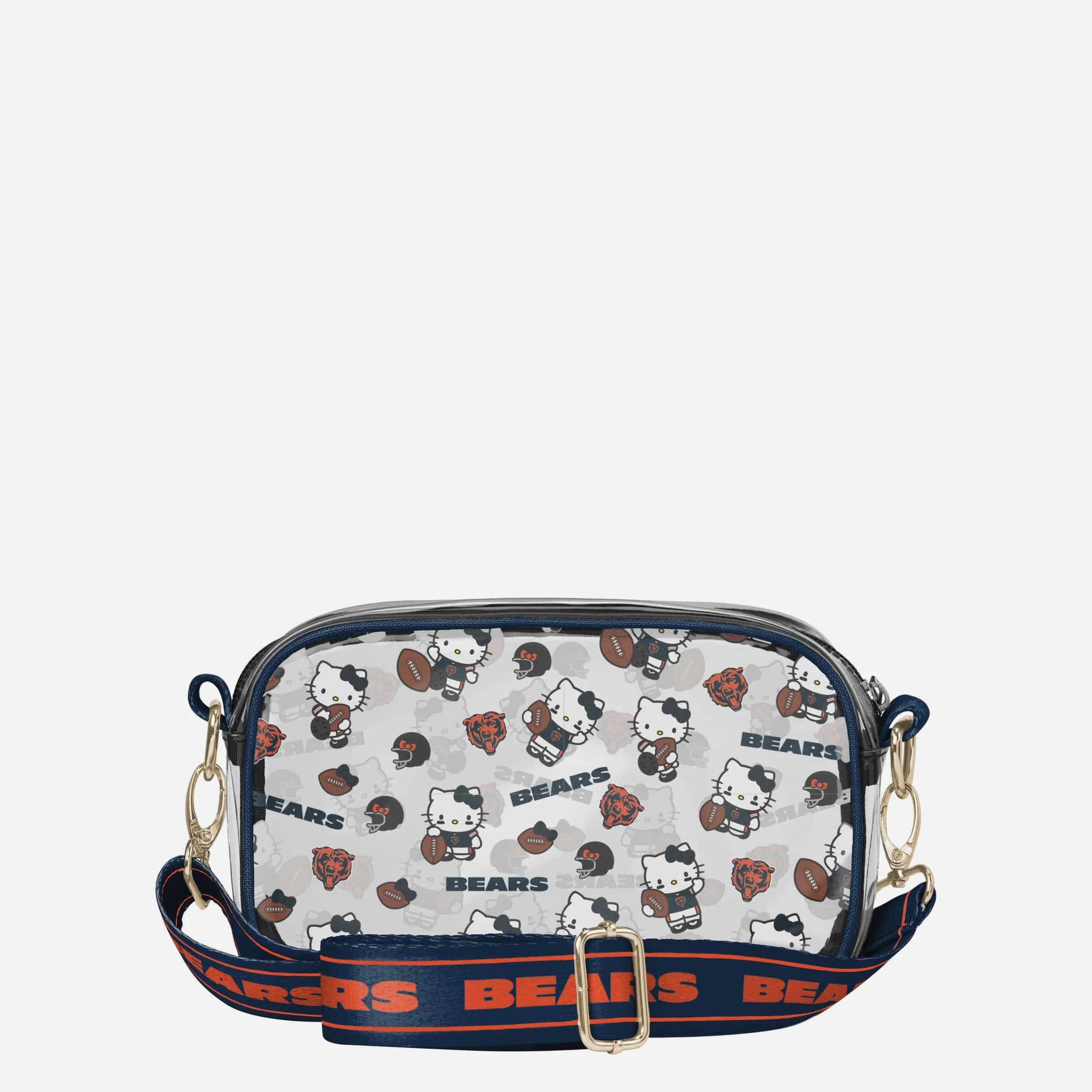 Chicago Bears Hello Kitty® Clear Crossbody Bag - Image 5