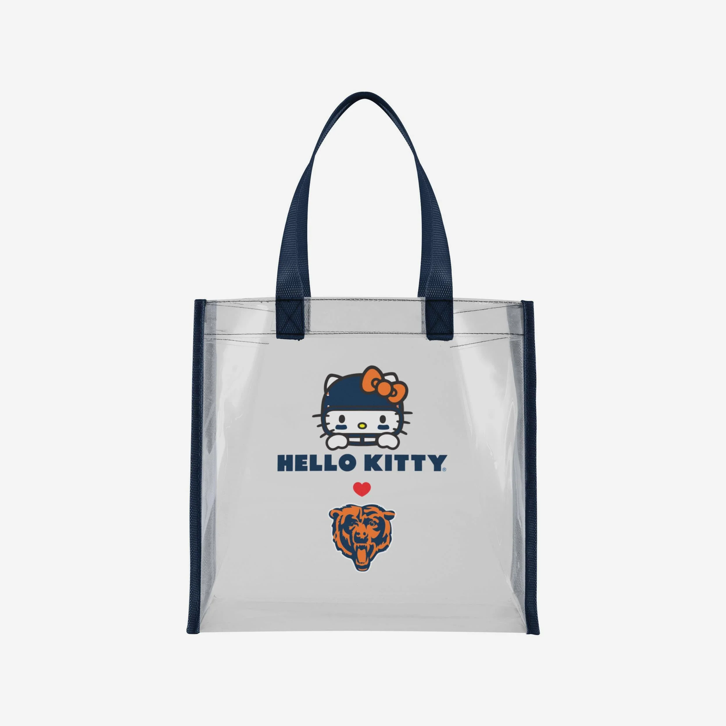 Chicago Bears Hello Kitty® Clear Tote Bag