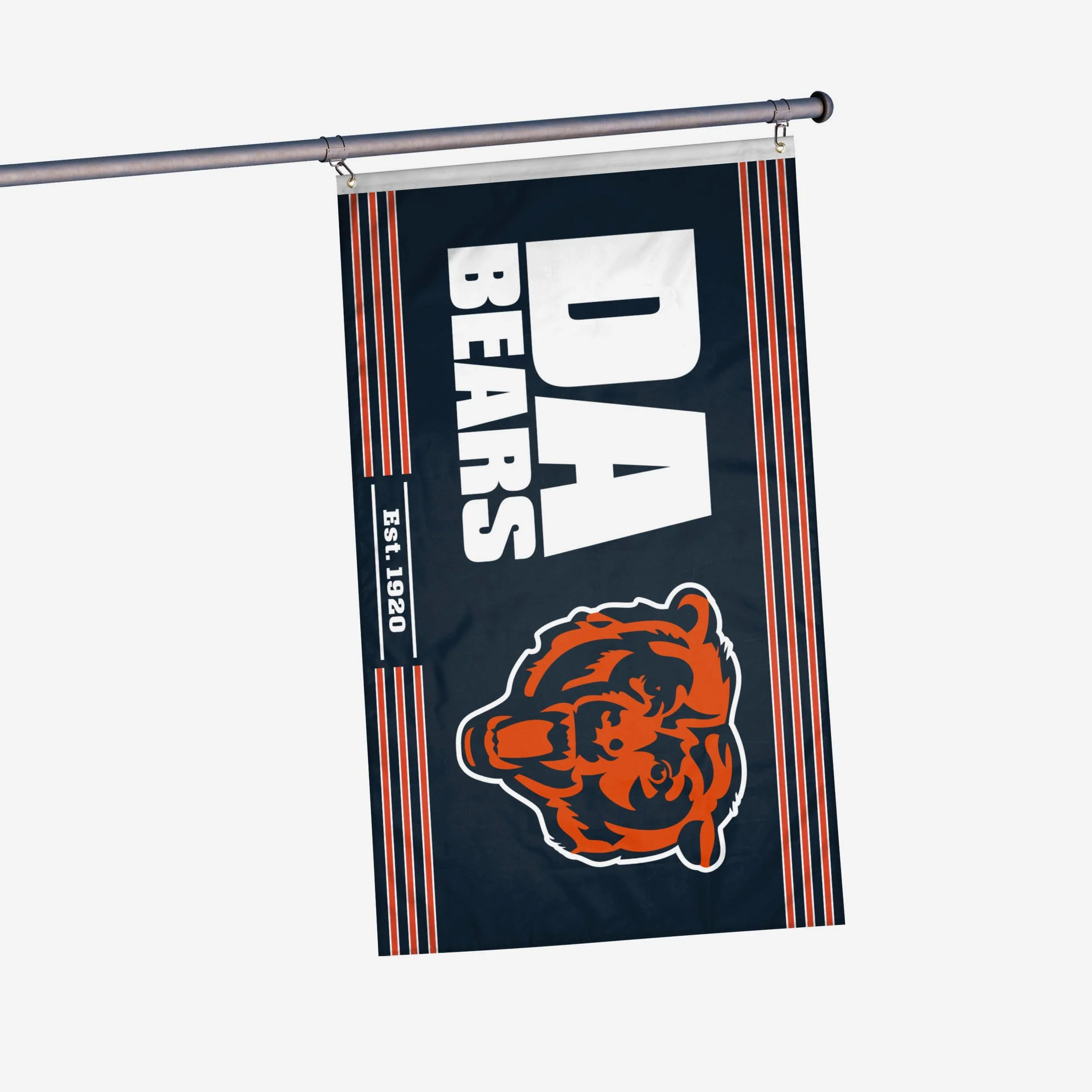 Chicago Bears Horizontal Slogan Flag