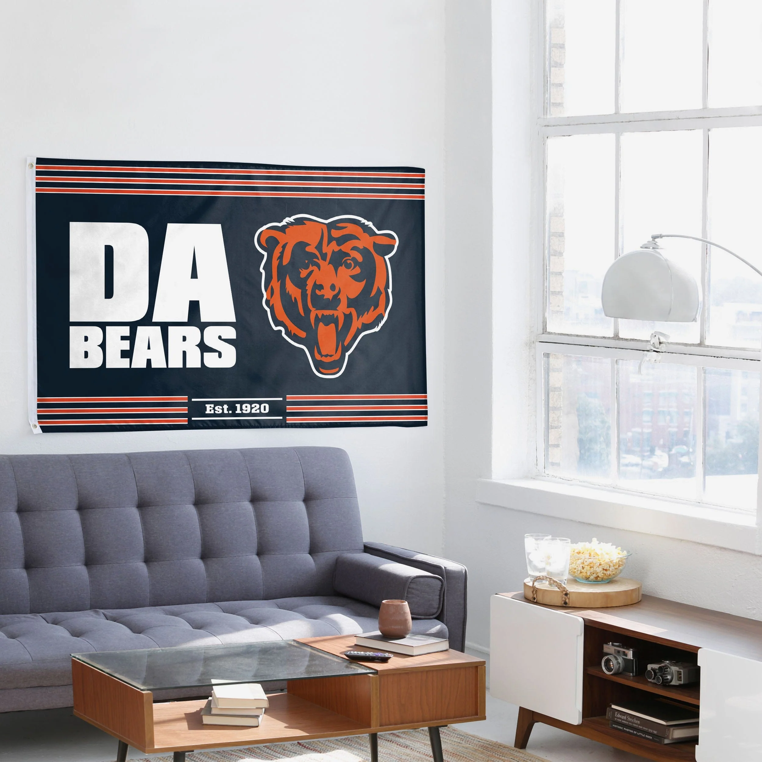 Chicago Bears Horizontal Slogan Flag - Image 4
