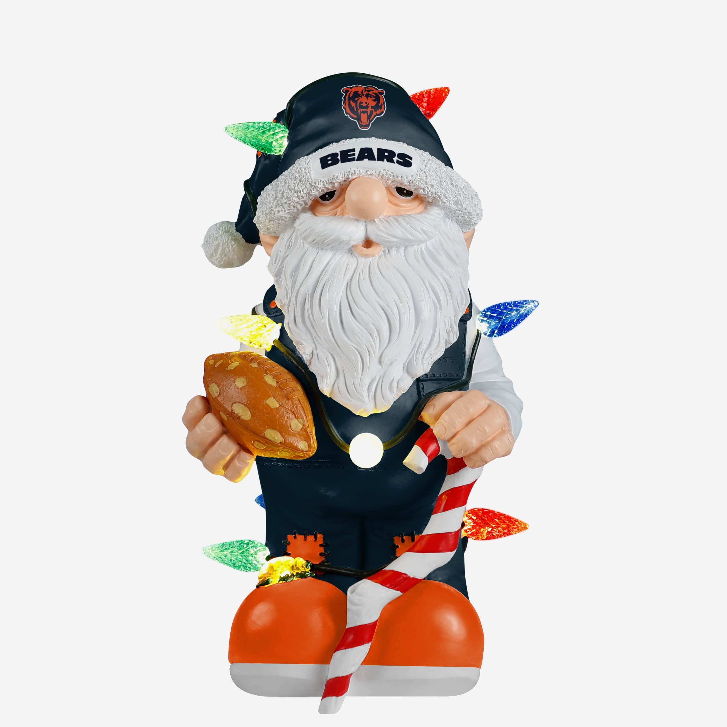 Chicago Bears Light Up Holiday Gnome