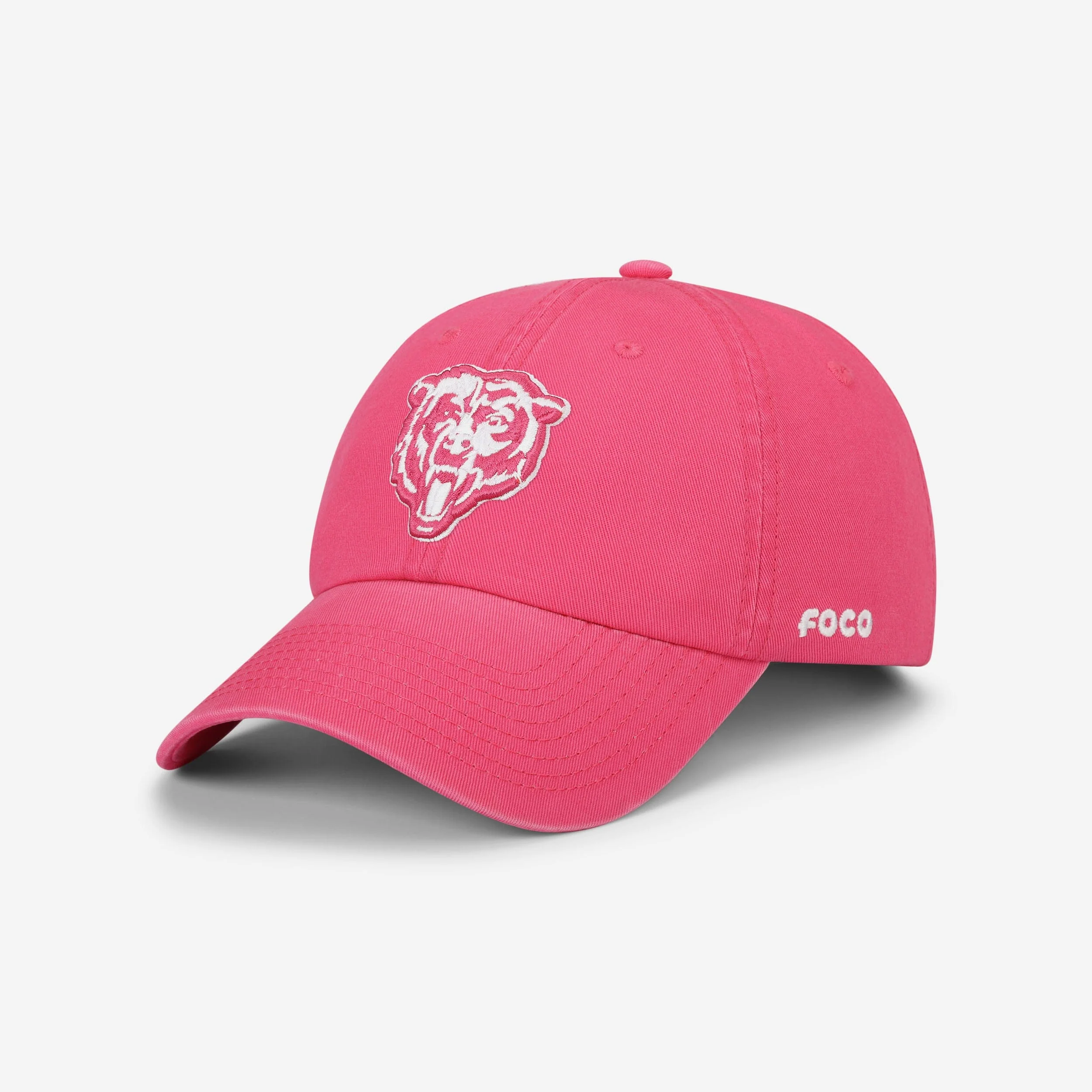Chicago Bears Magenta & White Casual Cap