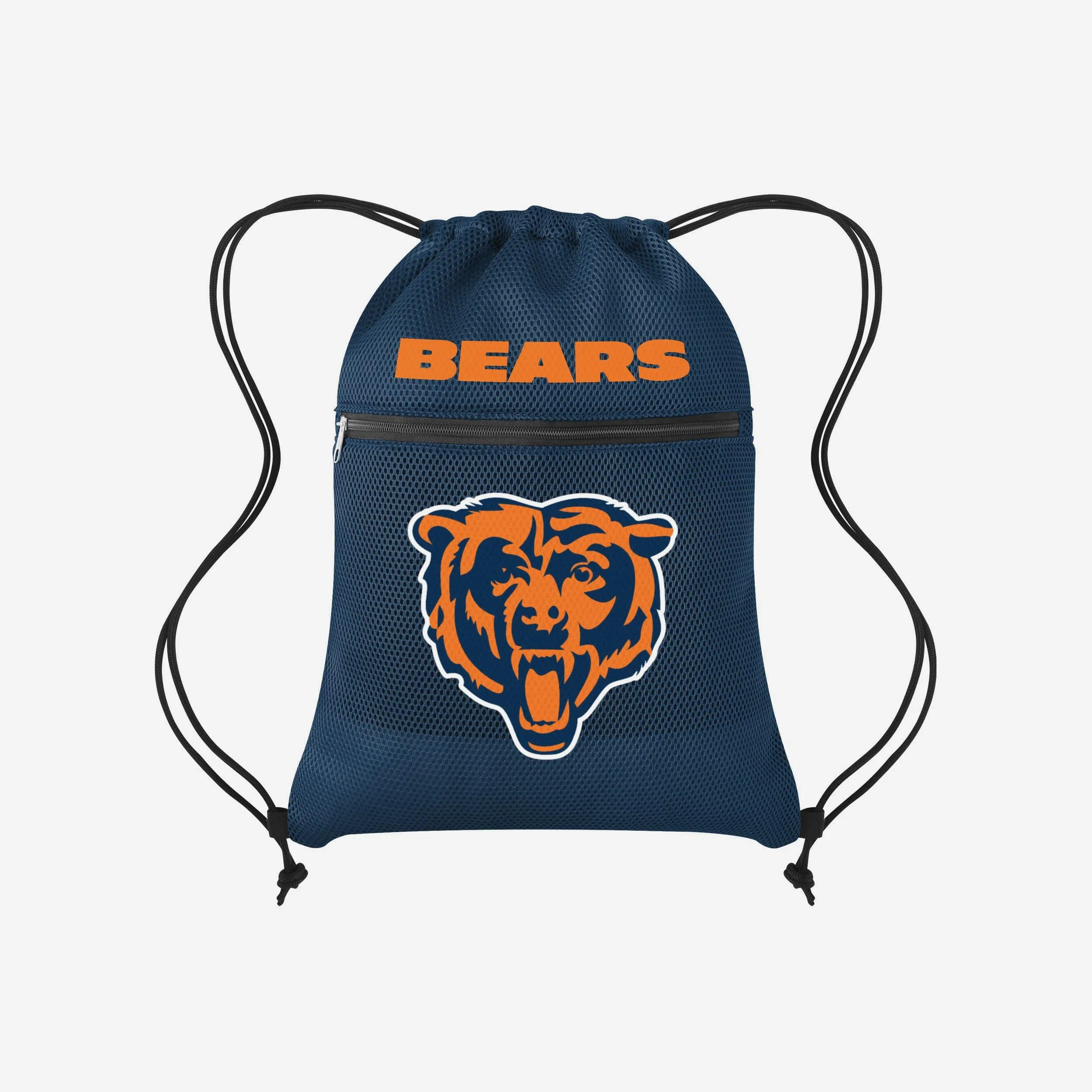 Chicago Bears Mesh Pocket Drawstring Backpack
