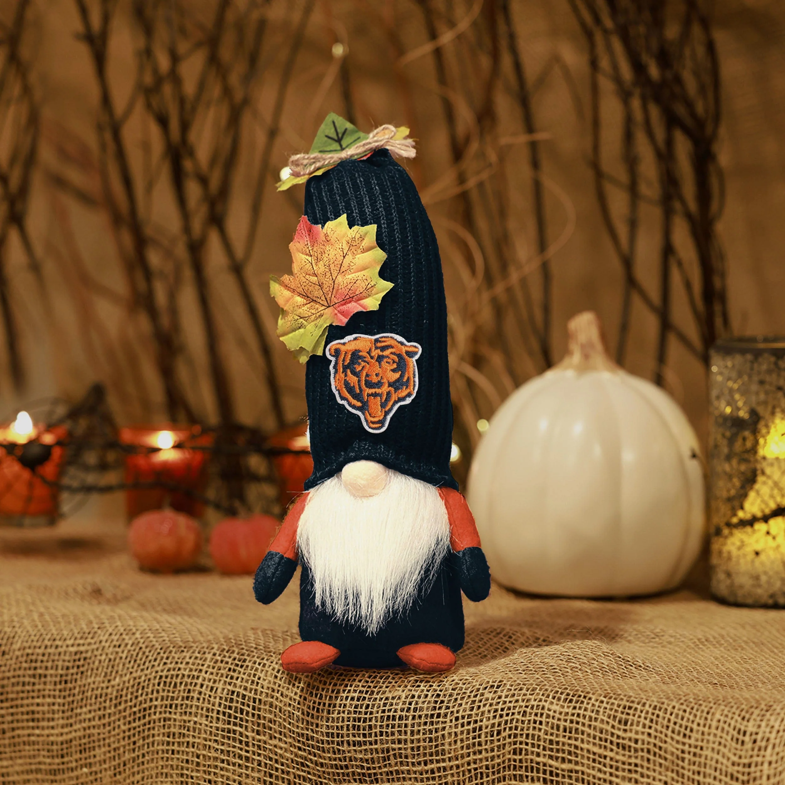 Chicago Bears Mixed Material Harvest Plush Gnome - Image 5