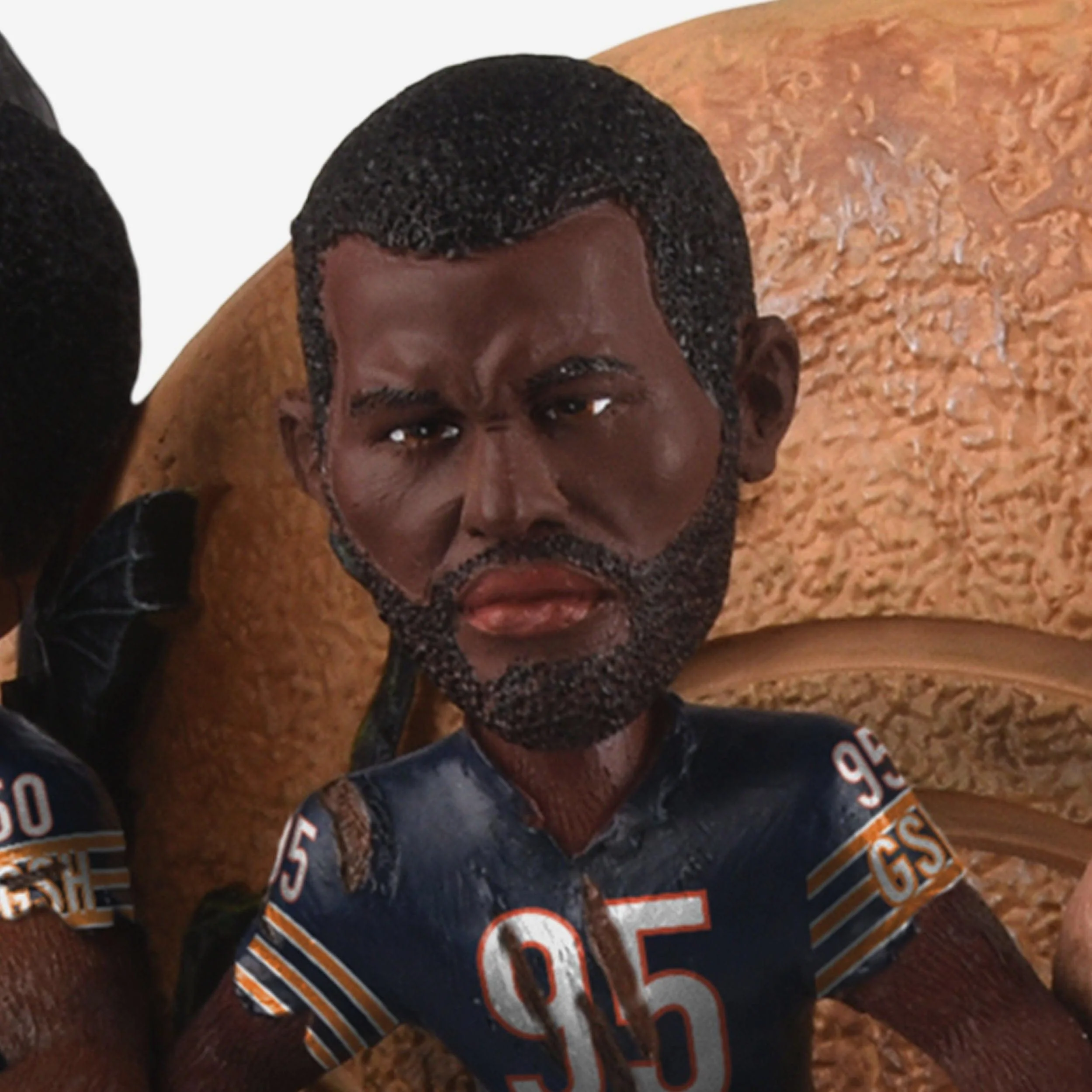 Chicago Bears Monsters of the Midway Defense Mini Bobblehead Scene - Image 2