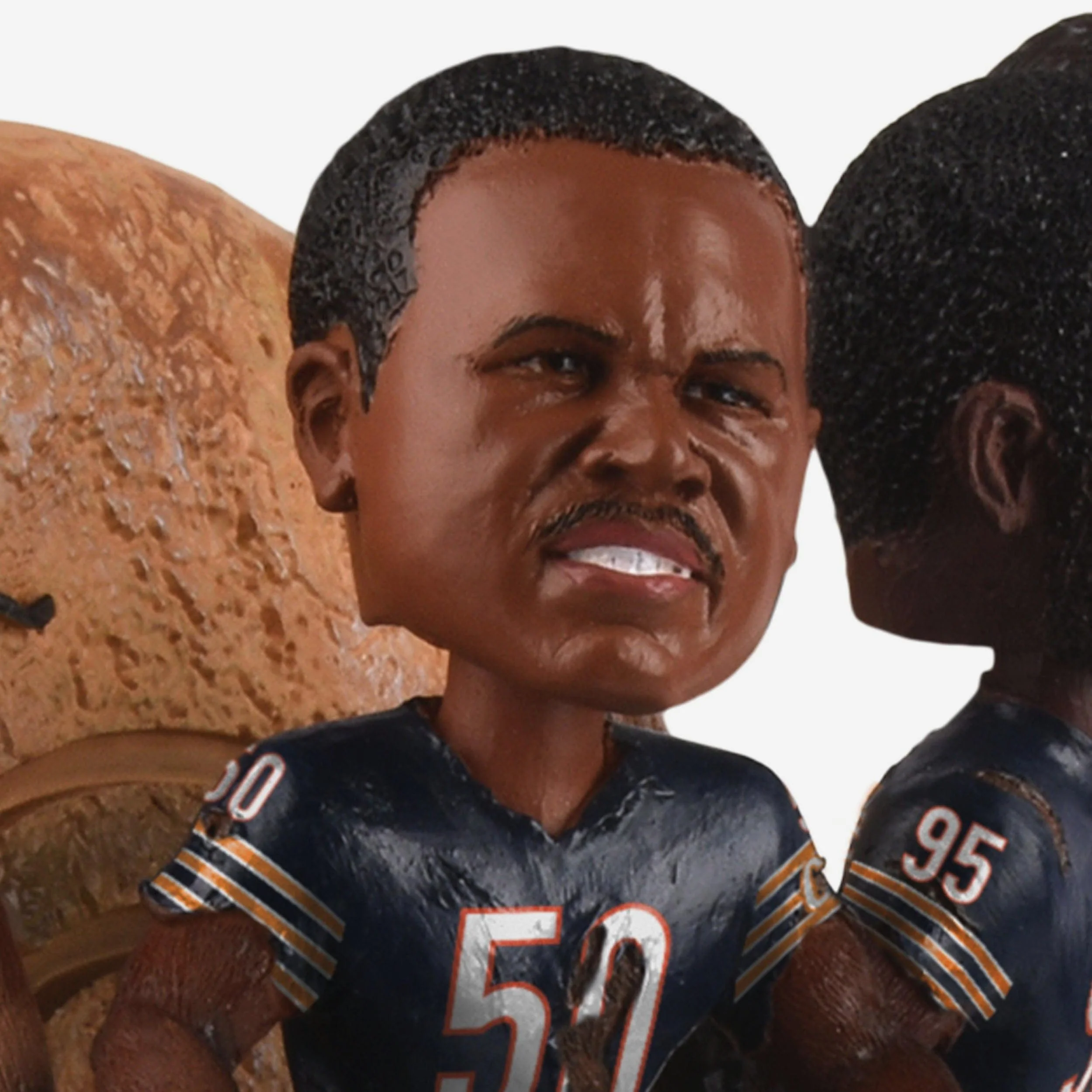 Chicago Bears Monsters of the Midway Defense Mini Bobblehead Scene - Image 3