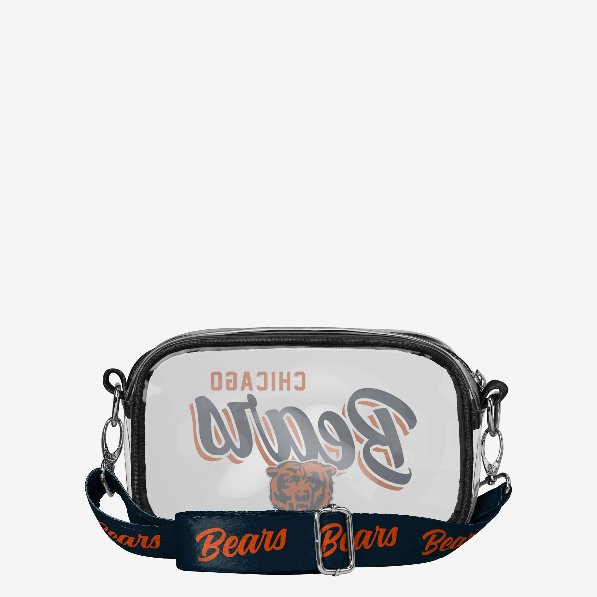 Chicago Bears Monty Script Clear Crossbody Bag - Image 5