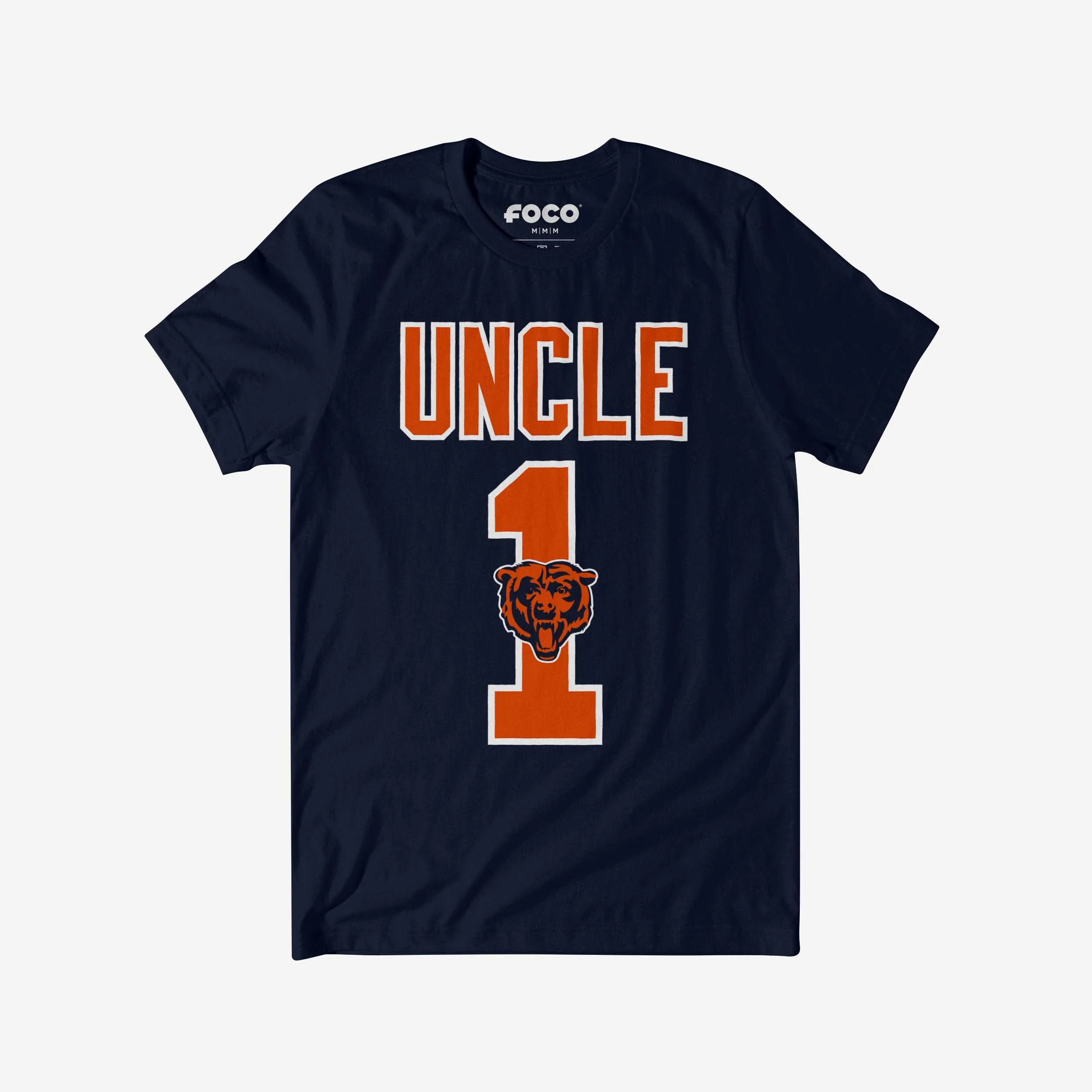 Chicago Bears Number 1 Uncle T-Shirt