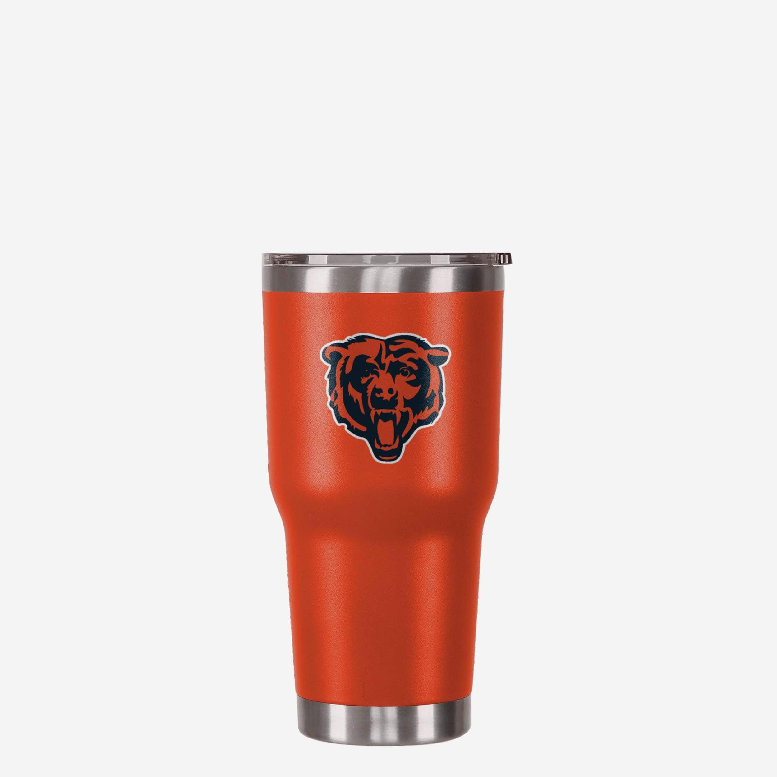 Chicago Bears Orange Team Logo 30 oz Tumbler