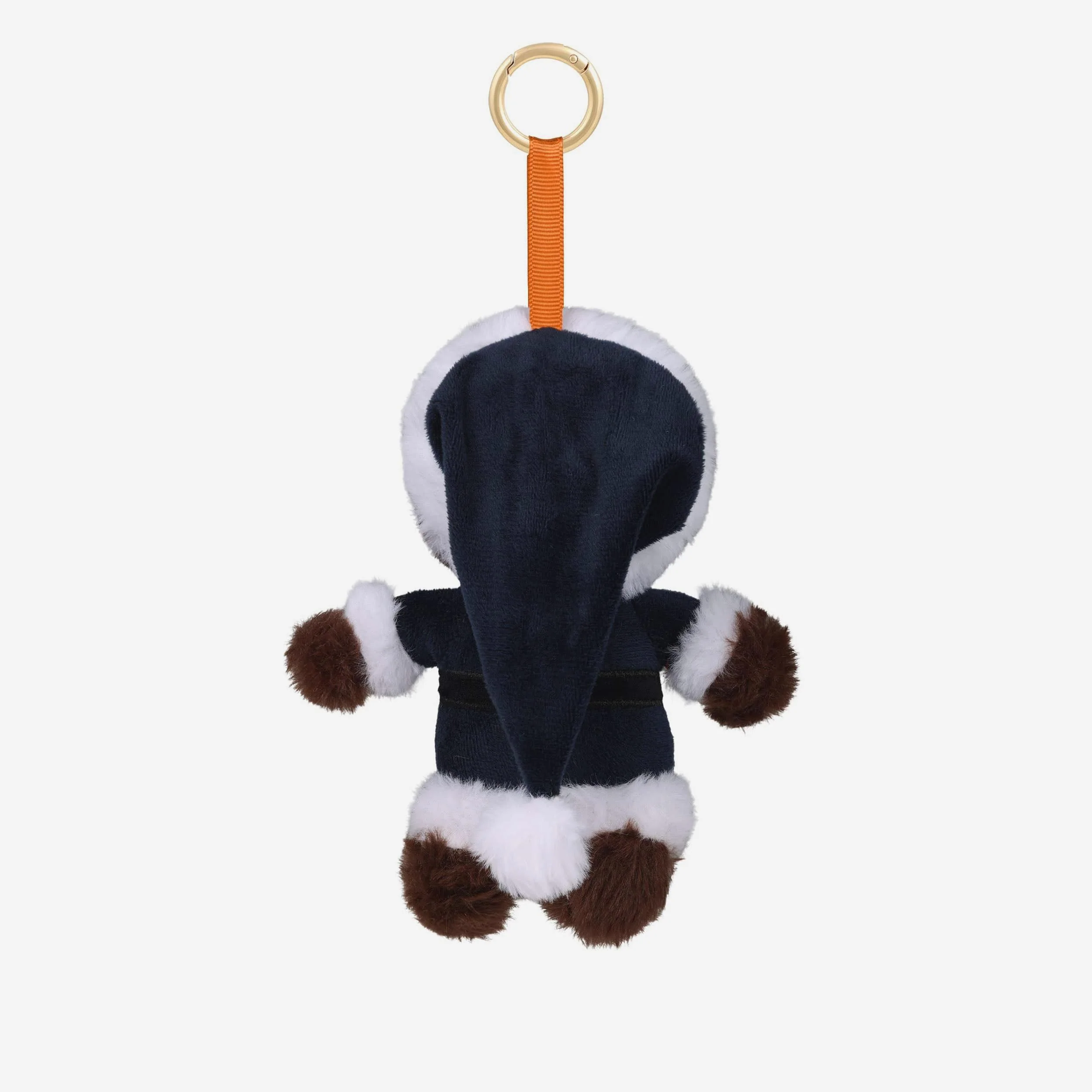 Chicago Bears Plush Mascot Santa Bag Charm Keychain - Image 4