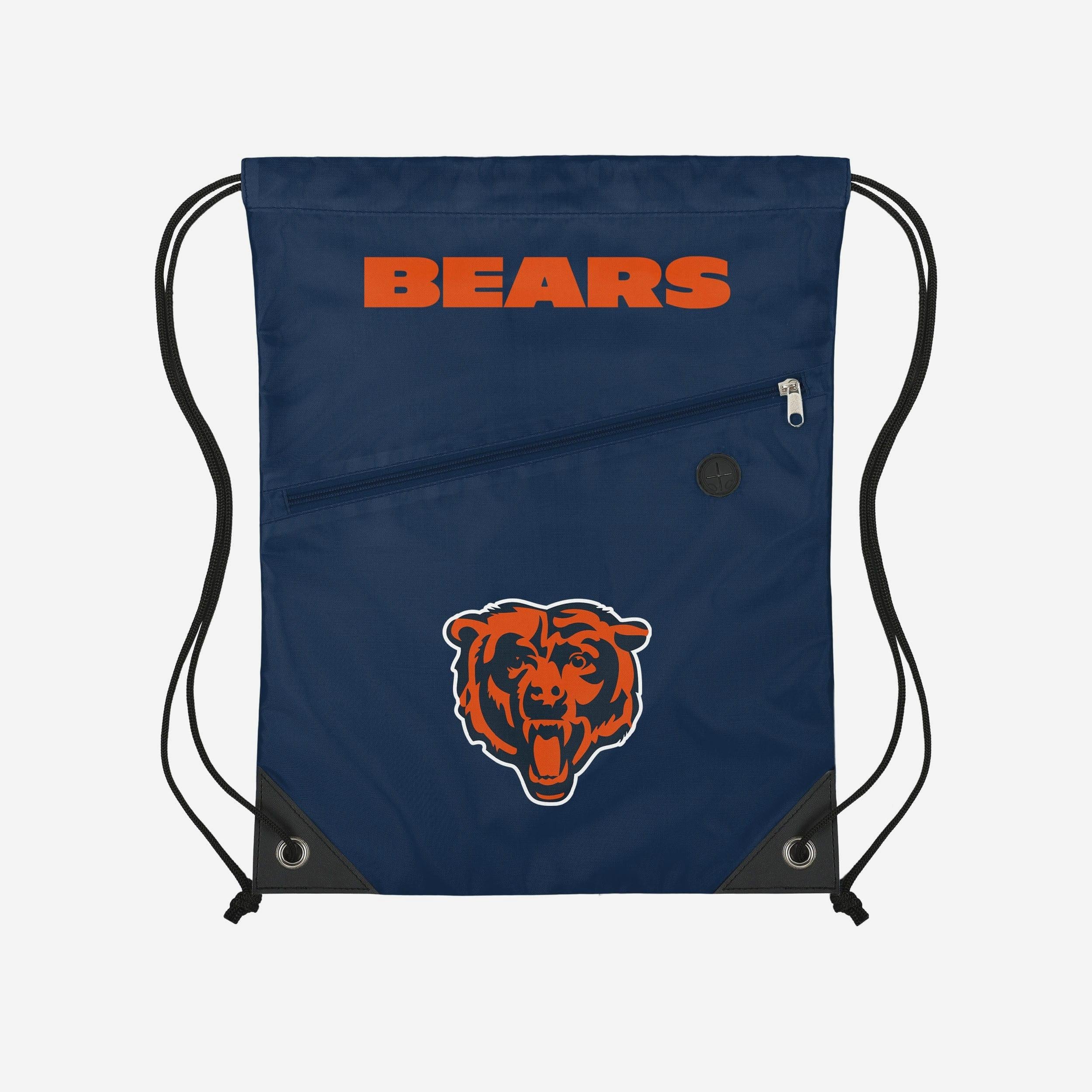 Chicago Bears Pocket Drawstring Backpack - Image 2
