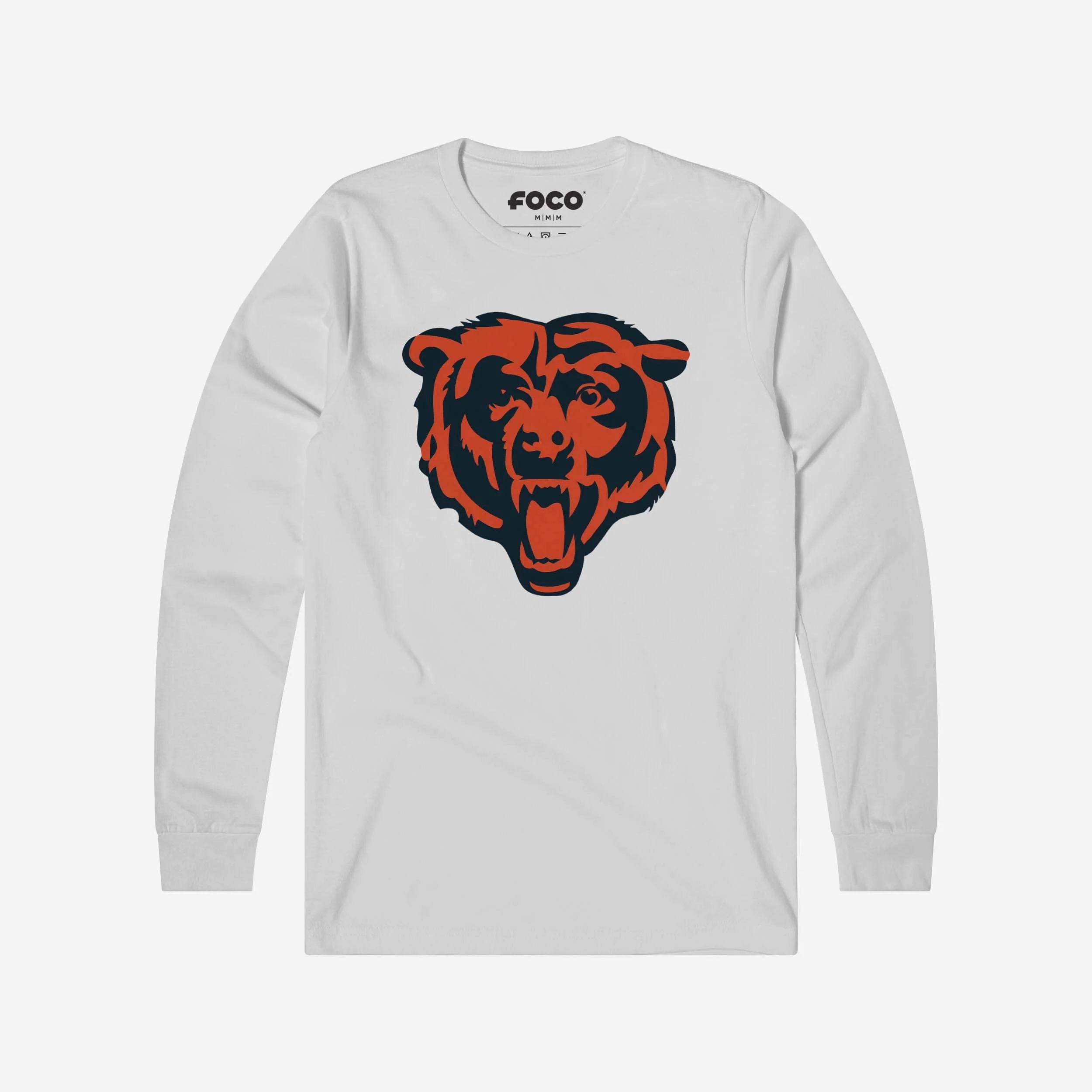 Chicago Bears Primary Logo Long Sleeve T-Shirt - Image 13