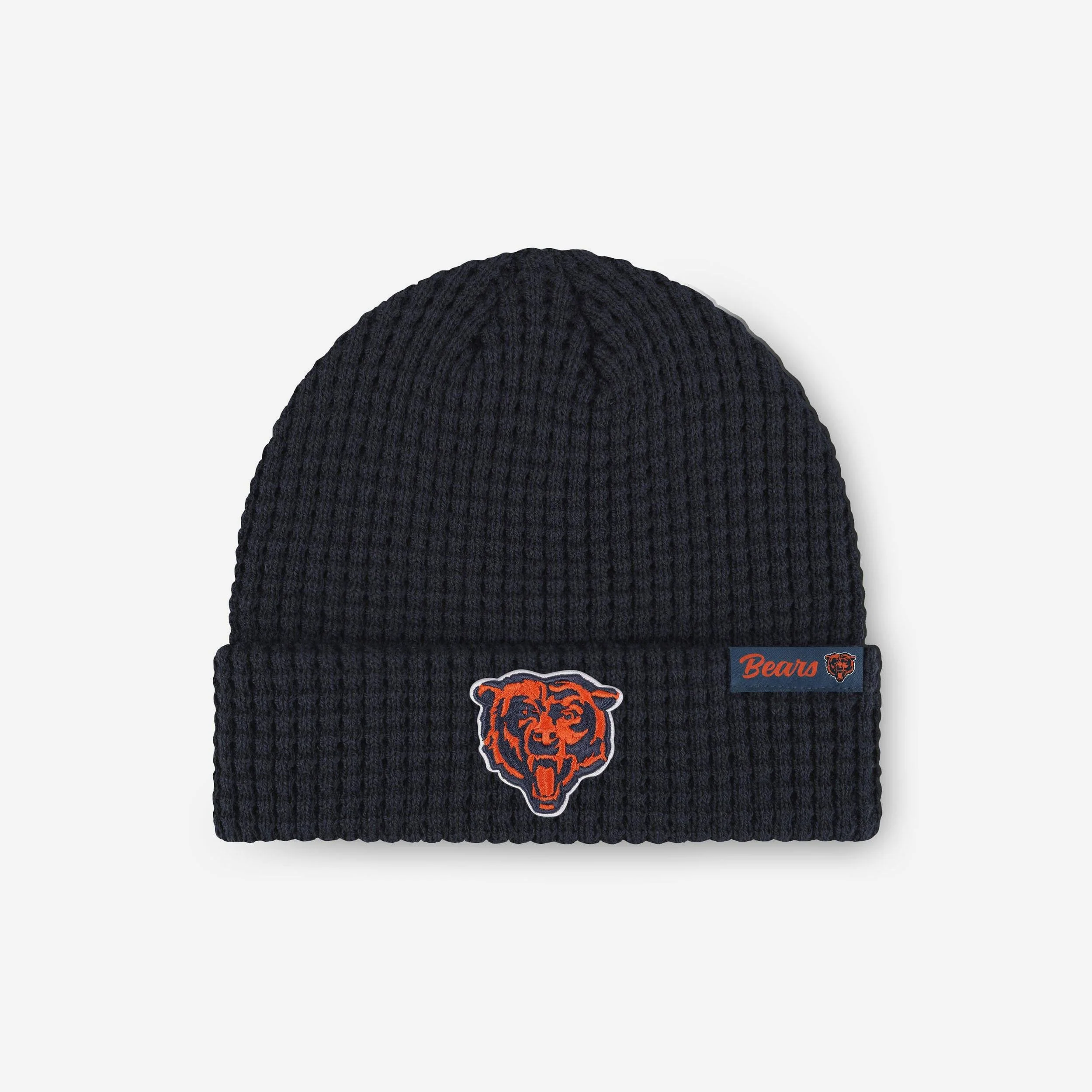Chicago Bears Primary Logo Waffle Beanie
