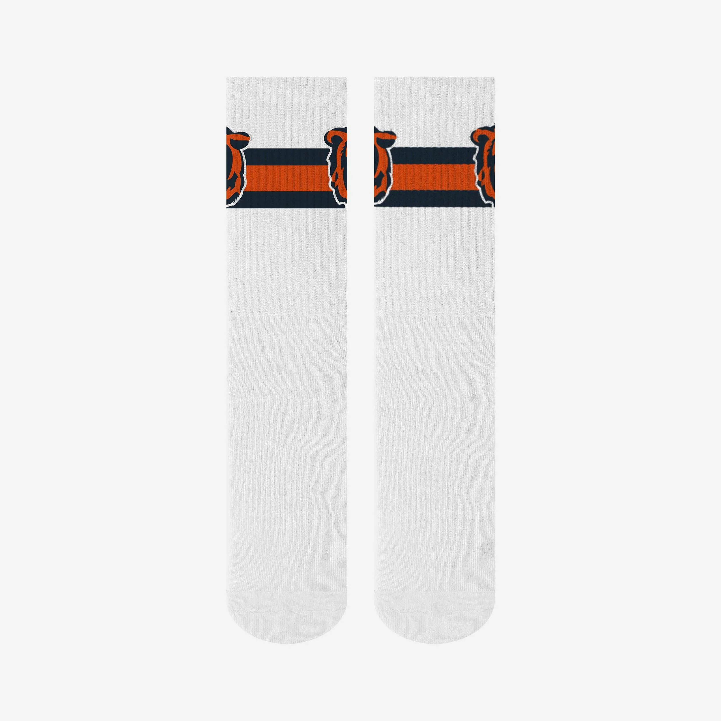 Chicago Bears Primary Logo White Socks - Image 4