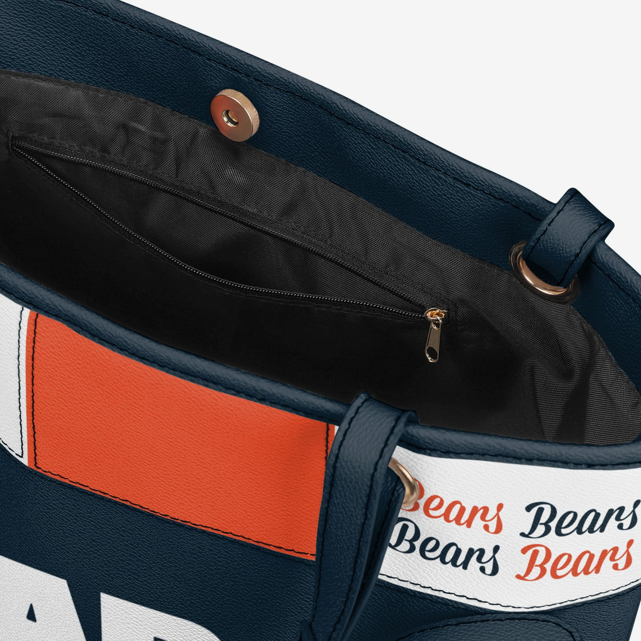 Chicago Bears Printed Collage Tote - Image 4