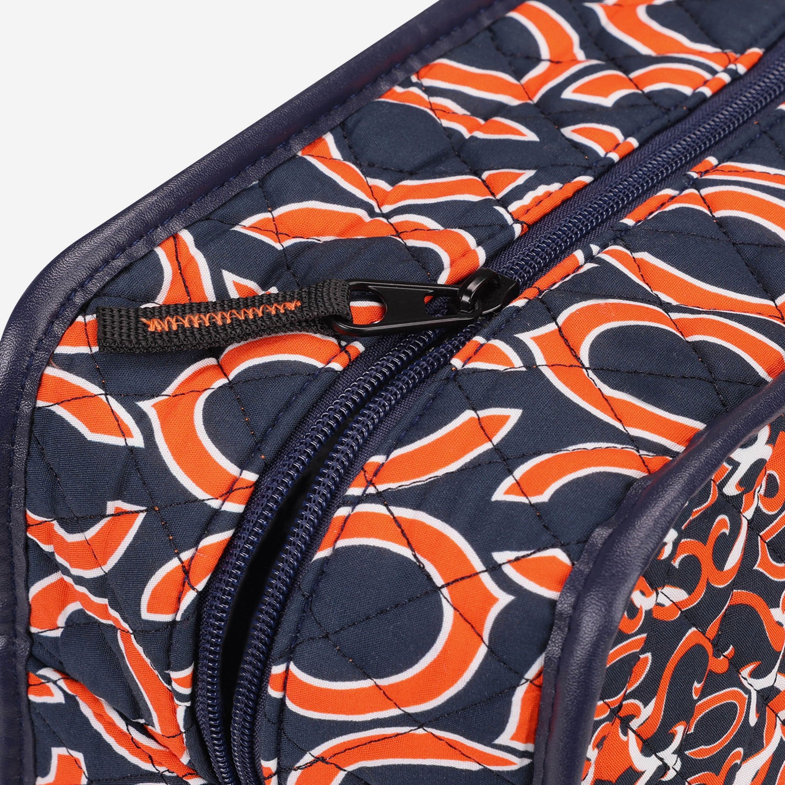 Chicago Bears Quilted Printed Cosmetic Bag - Image 4