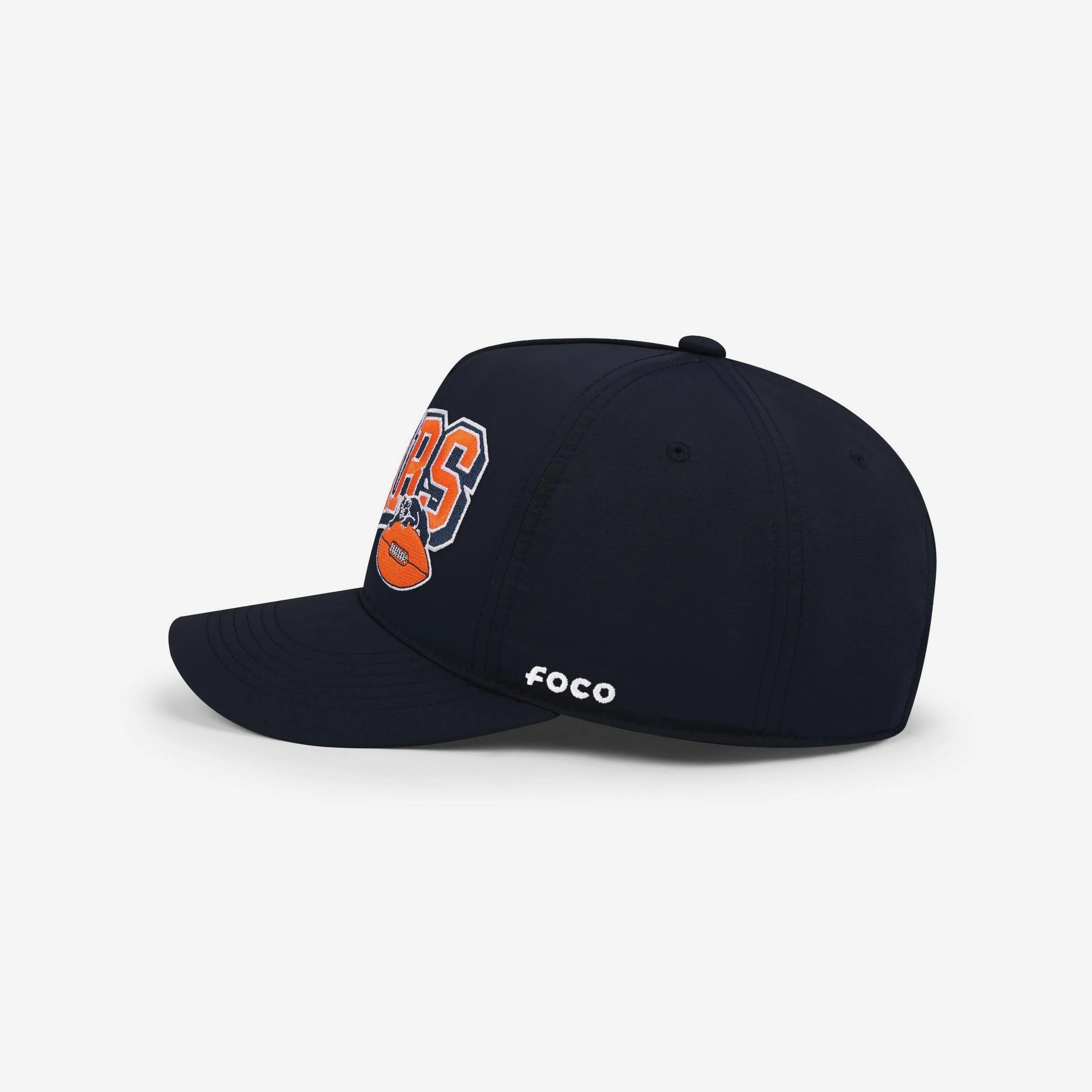 Chicago Bears Retro Wavy Wordmark Poly Marquee RF Cap - Image 2