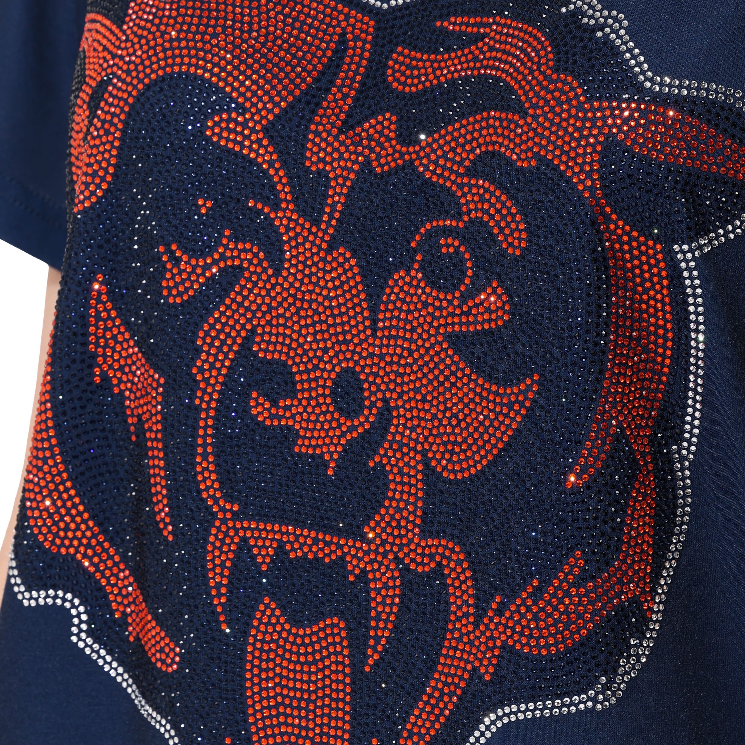 Chicago Bears Rhinestone Tunic Top - Image 2