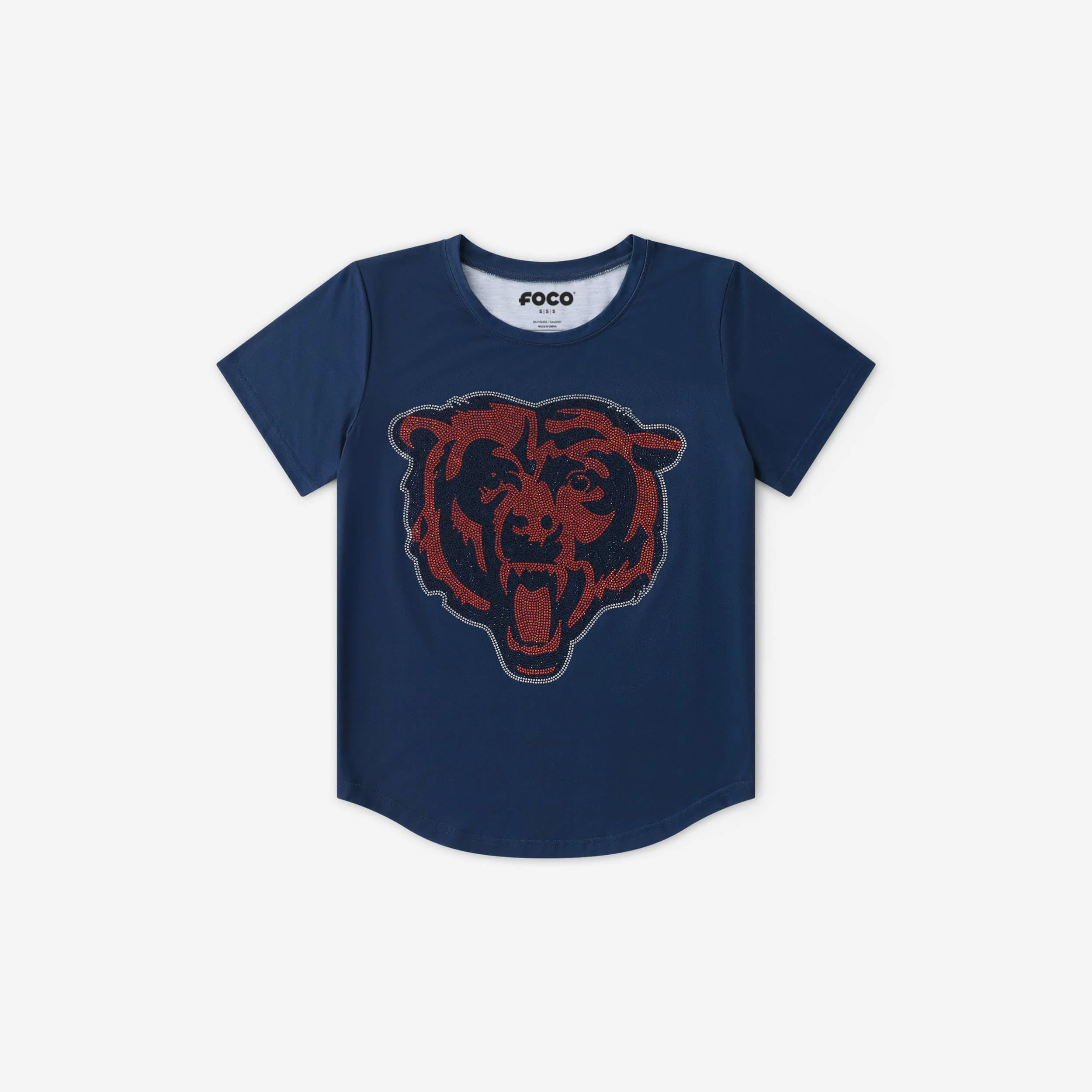 Chicago Bears Rhinestone Tunic Top - Image 4