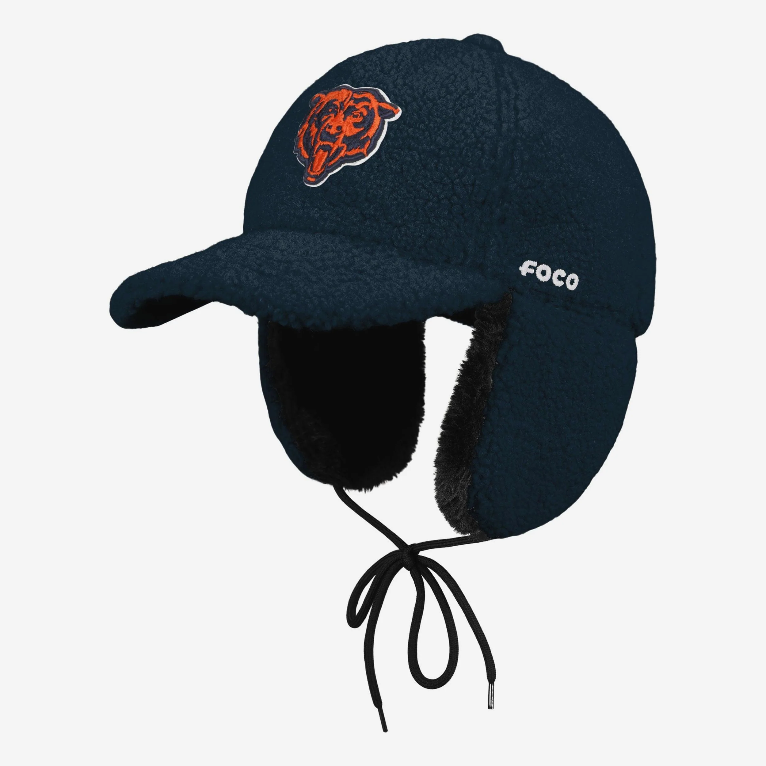 Chicago Bears Sherpa Trapper Cap