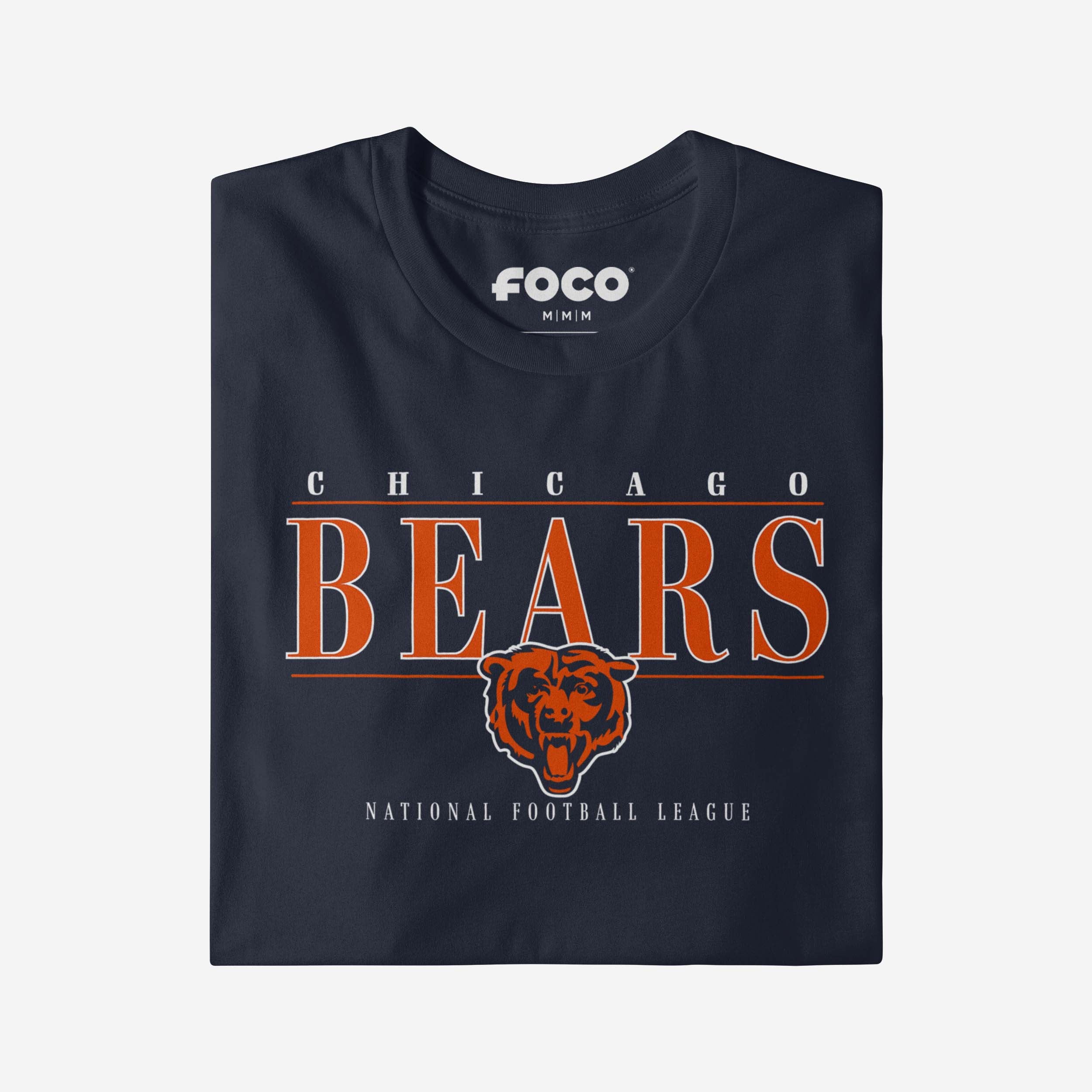Chicago Bears Signature Bar T-Shirt - Image 4