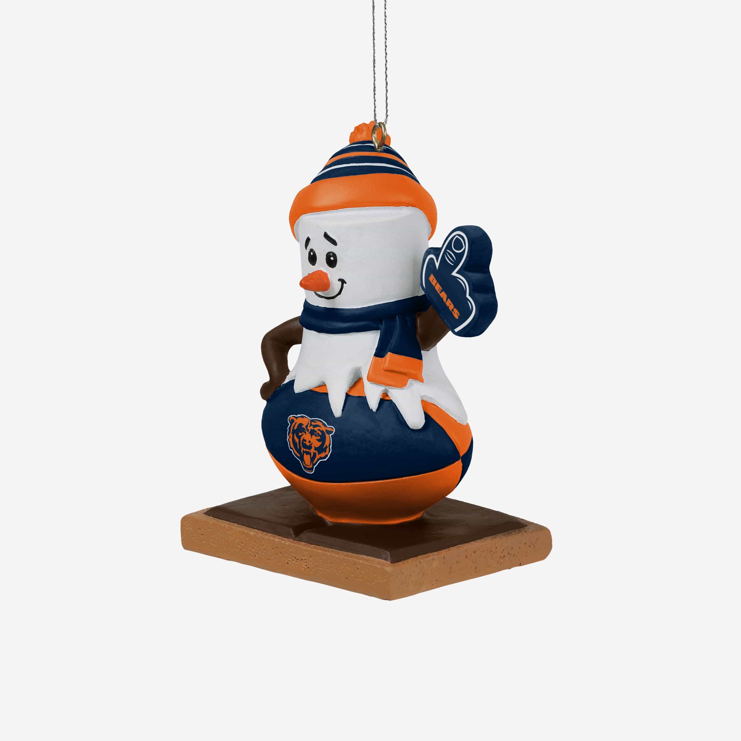 Chicago Bears Smore On Ball Ornament - Image 2