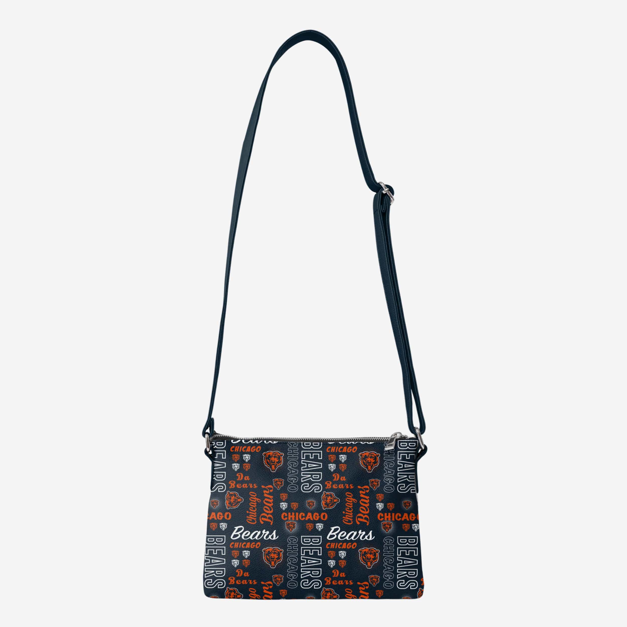 Chicago Bears Spirited Style Printed Collection Foldover Tote Bag - Image 5
