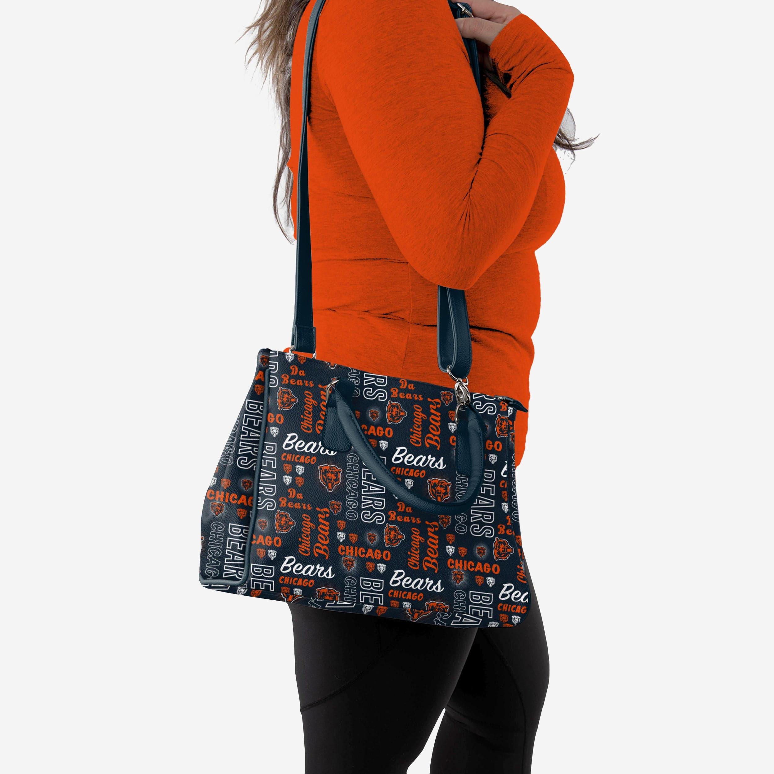 Chicago Bears Spirited Style Printed Collection Purse - Image 2