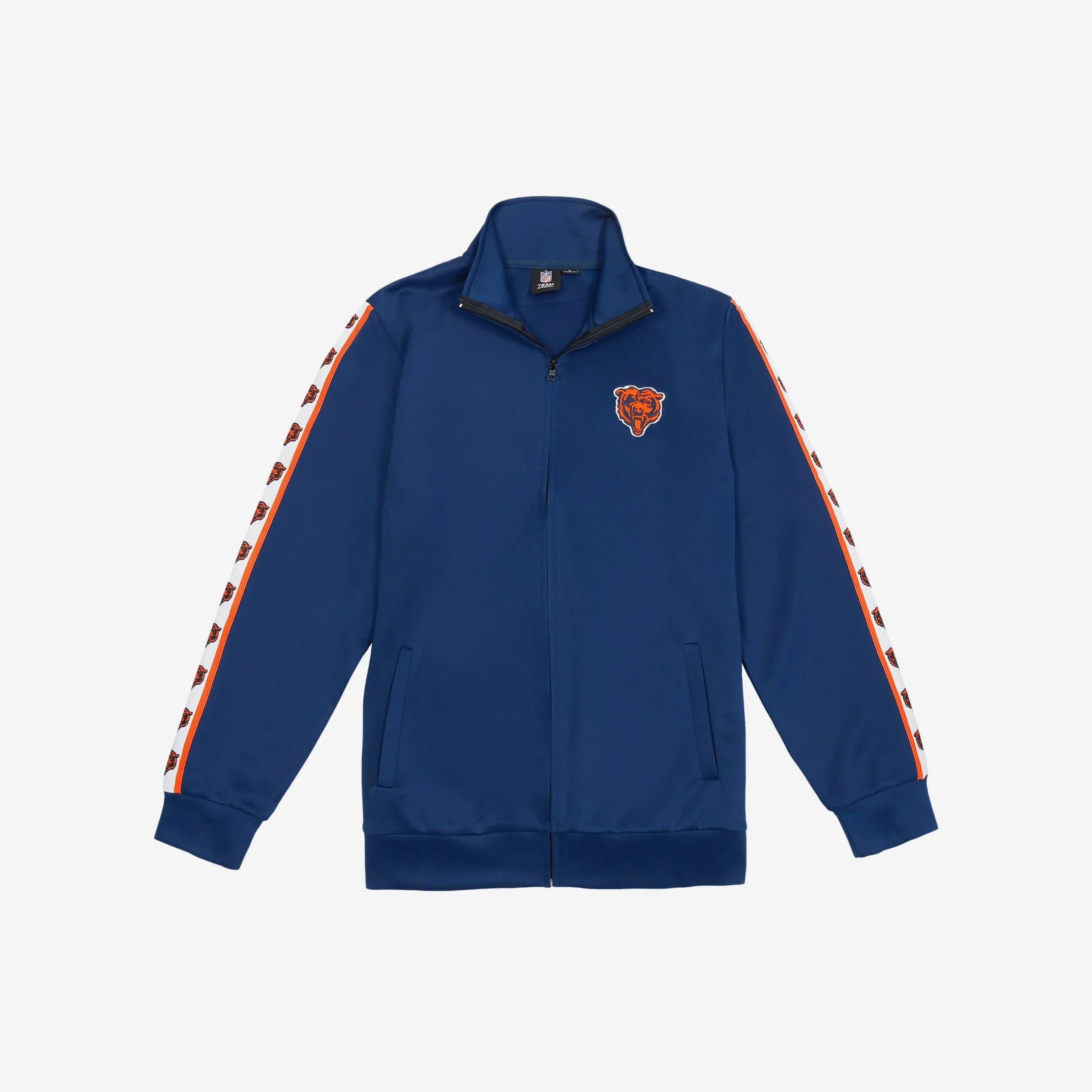 Chicago Bears Stripe Logo Track Jacket - Image 6