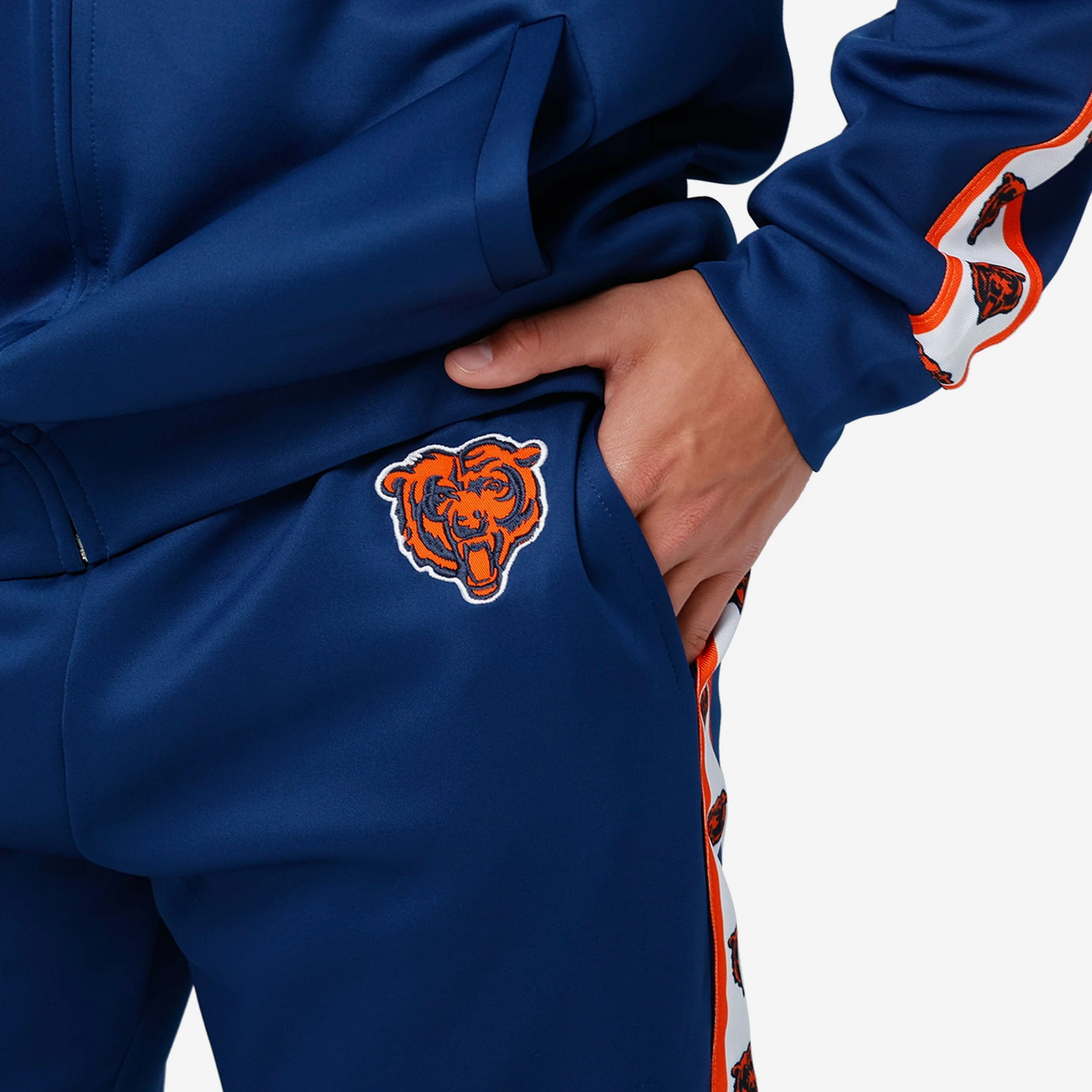 Chicago Bears Stripe Logo Track Pants - Image 3