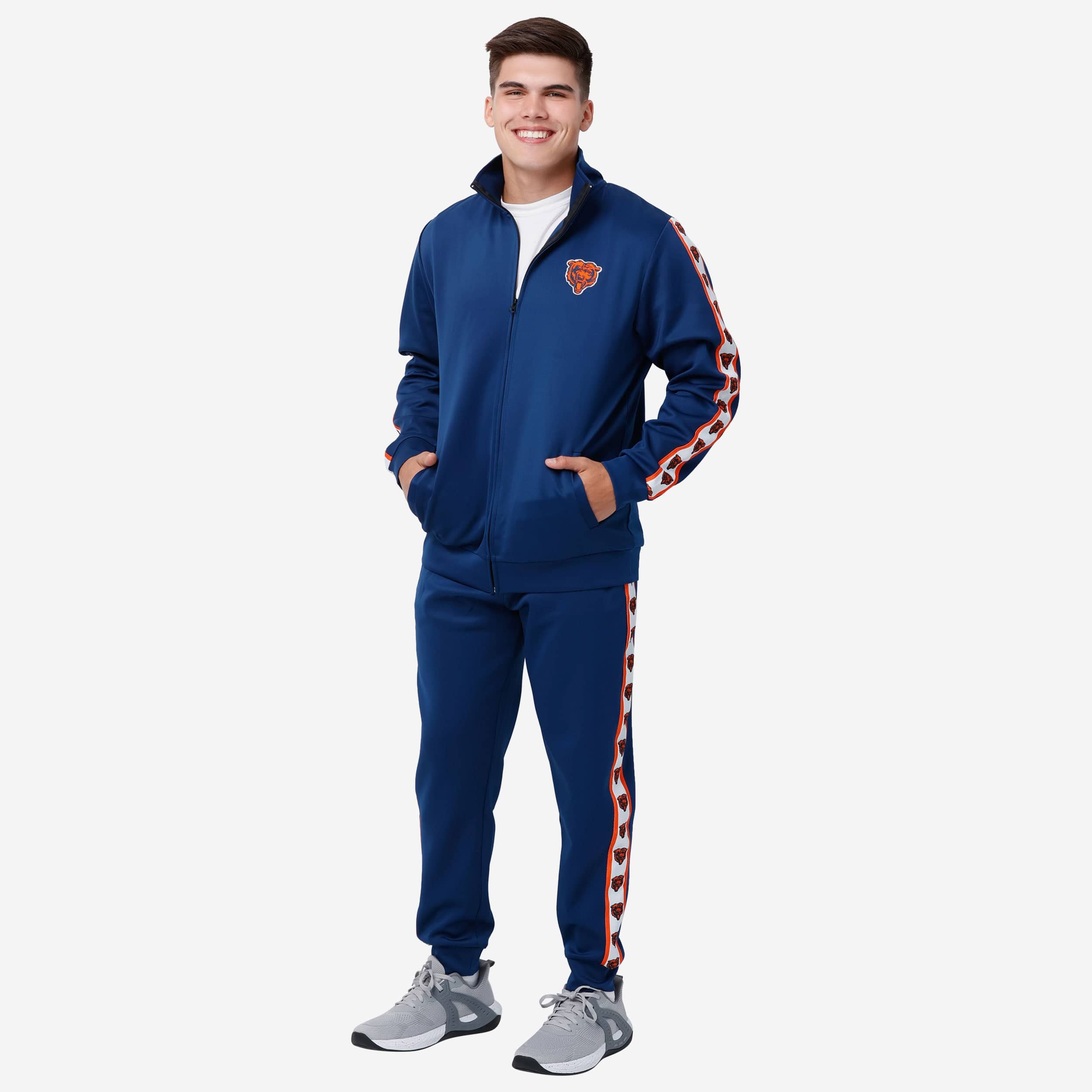 Chicago Bears Stripe Logo Track Pants - Image 5