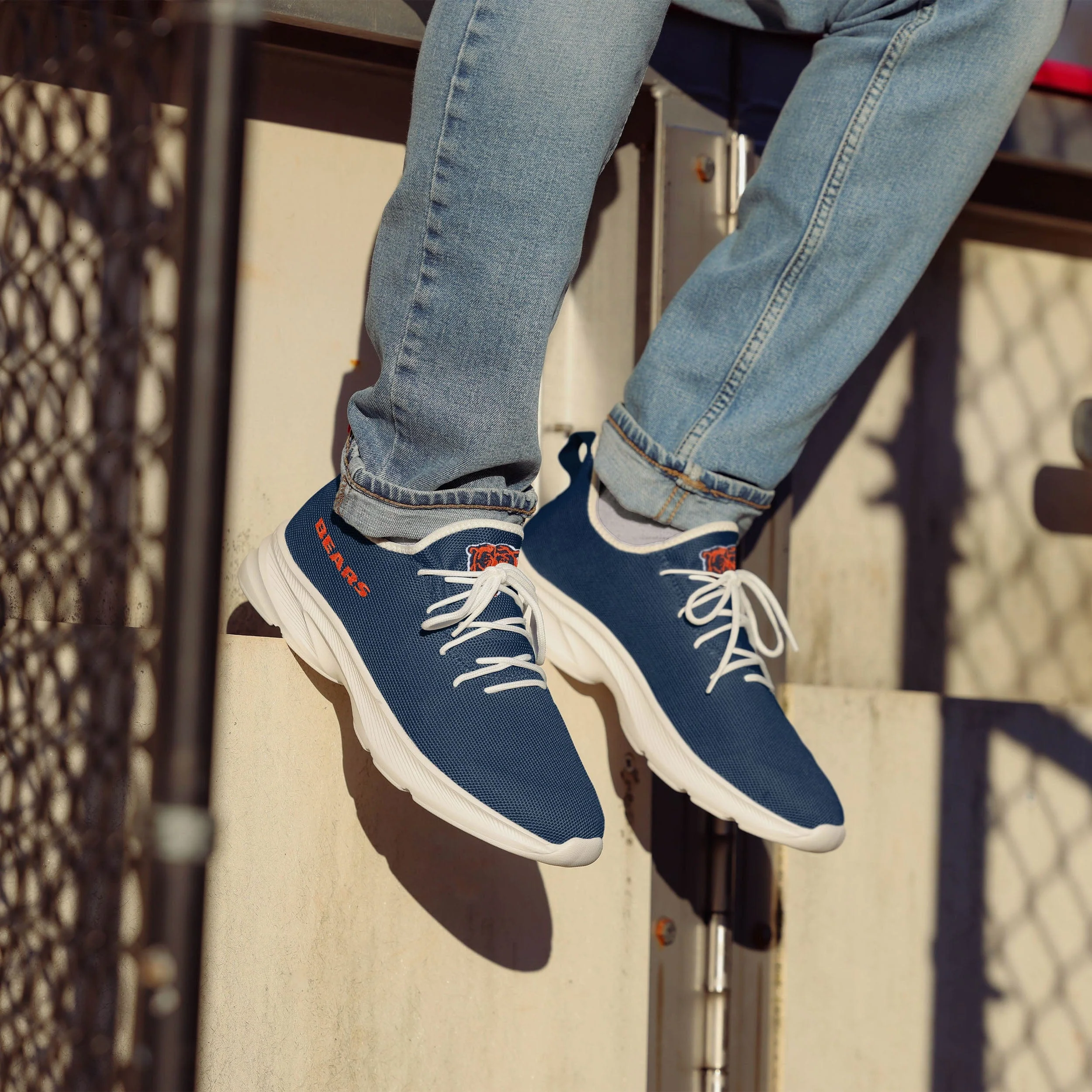 Chicago Bears Team Color Sneakers - Image 3