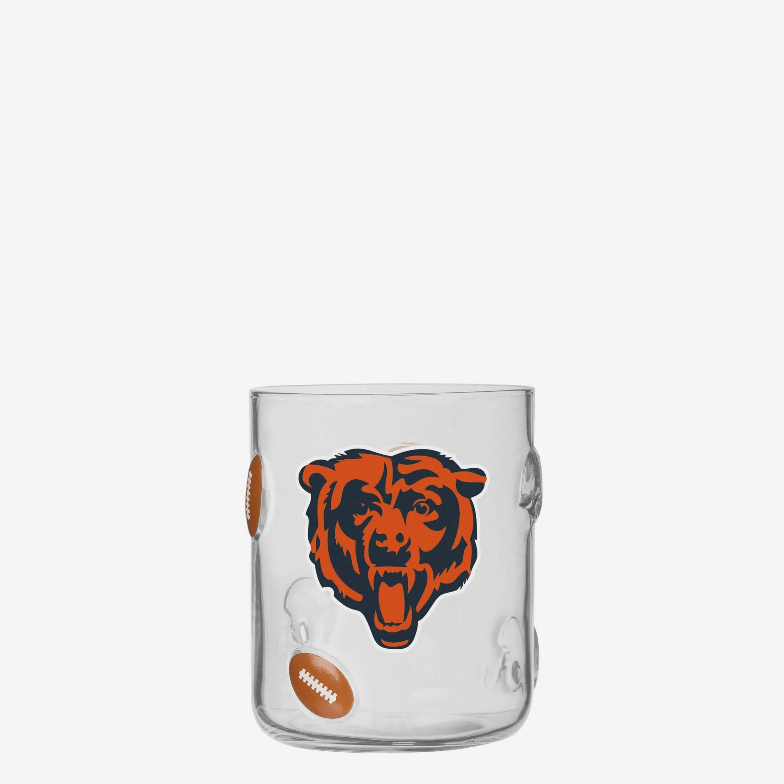 Chicago Bears Team Logo 17 oz Glass Cup
