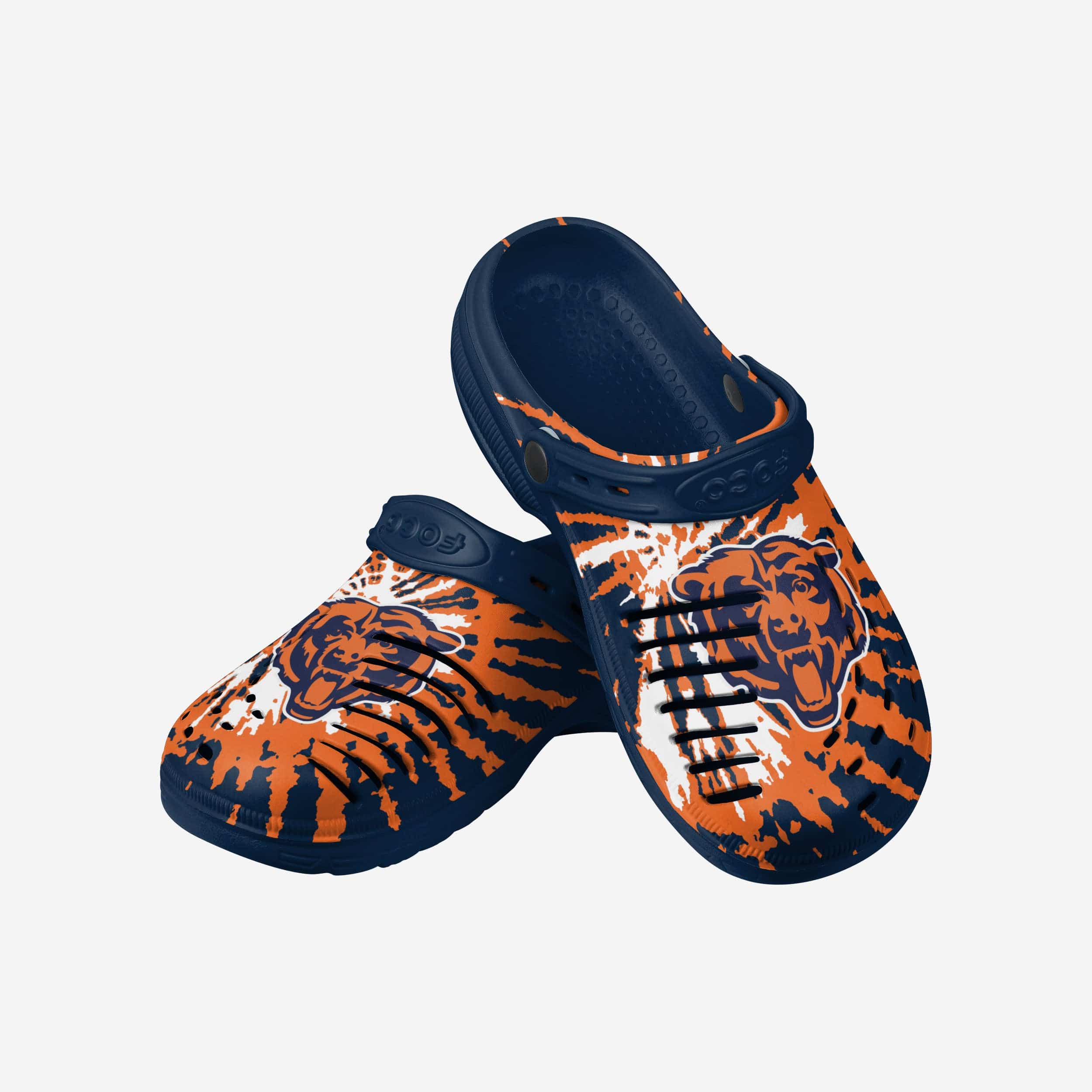 Chicago Bears Tie-Dye Clog With Strap - Image 3