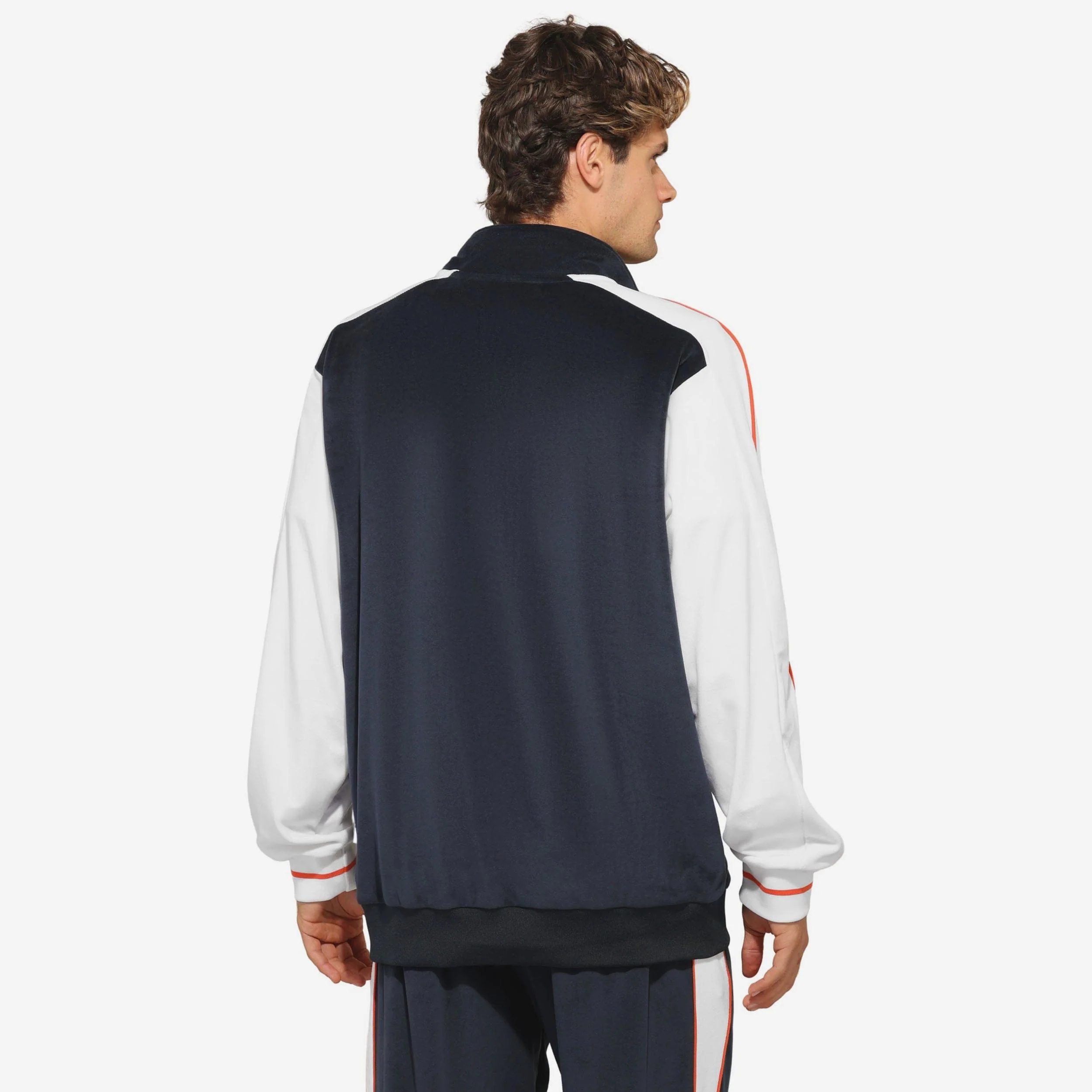 Chicago Bears Two Tone Velour Zip Up Top - Image 2