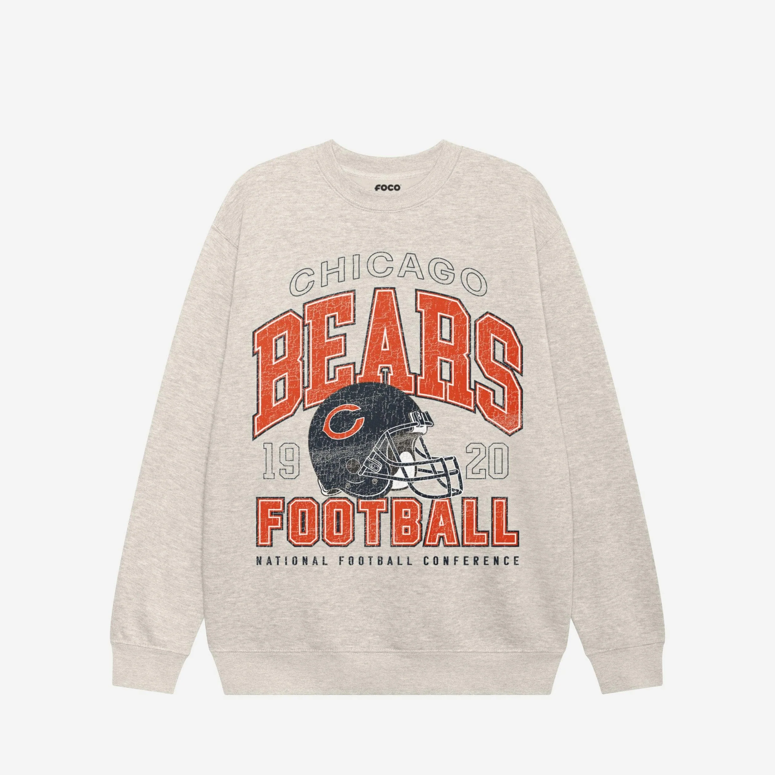 Chicago Bears Varsity Crew Neck Sweatshirt