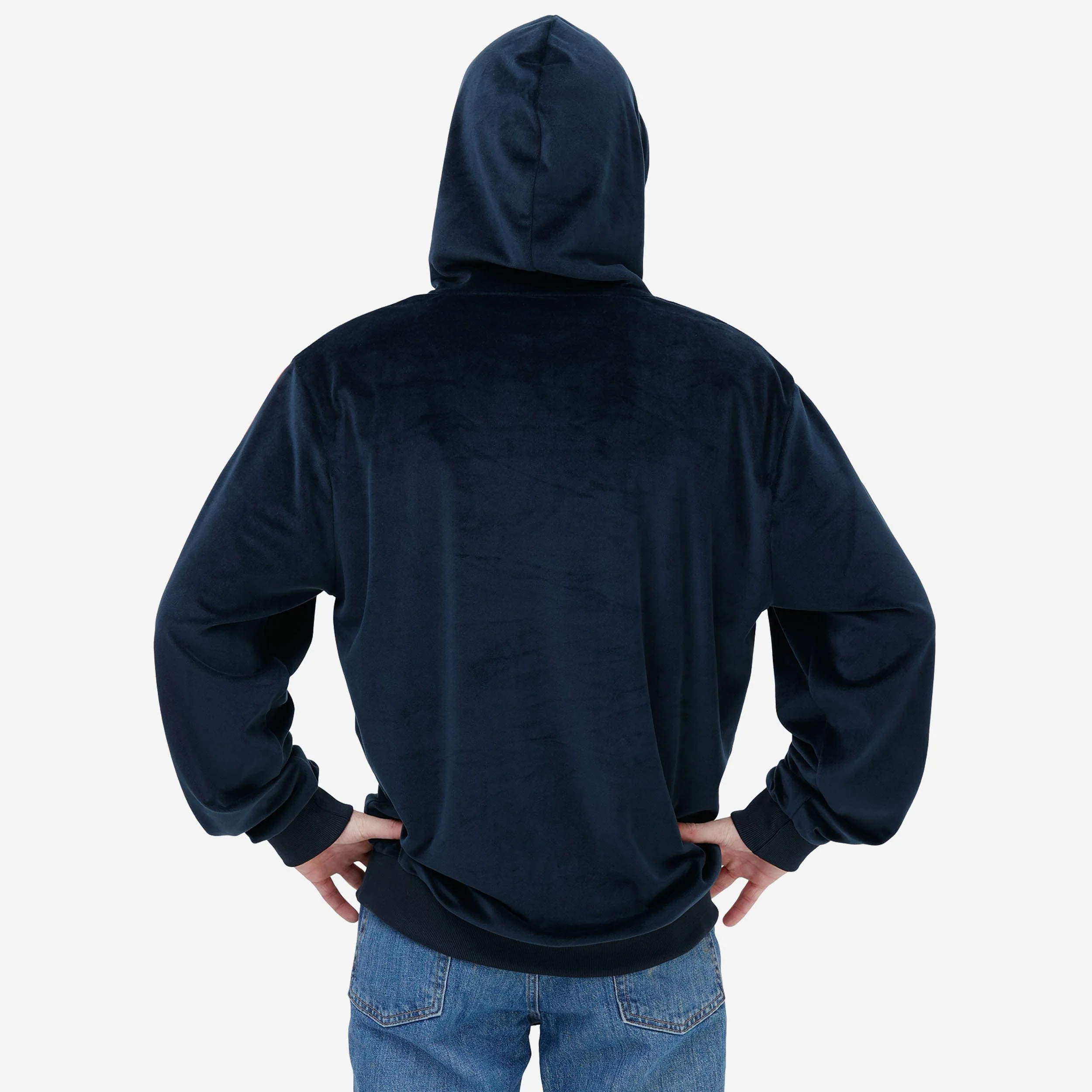 Chicago Bears Velour Hooded Sweatshirt - Image 2
