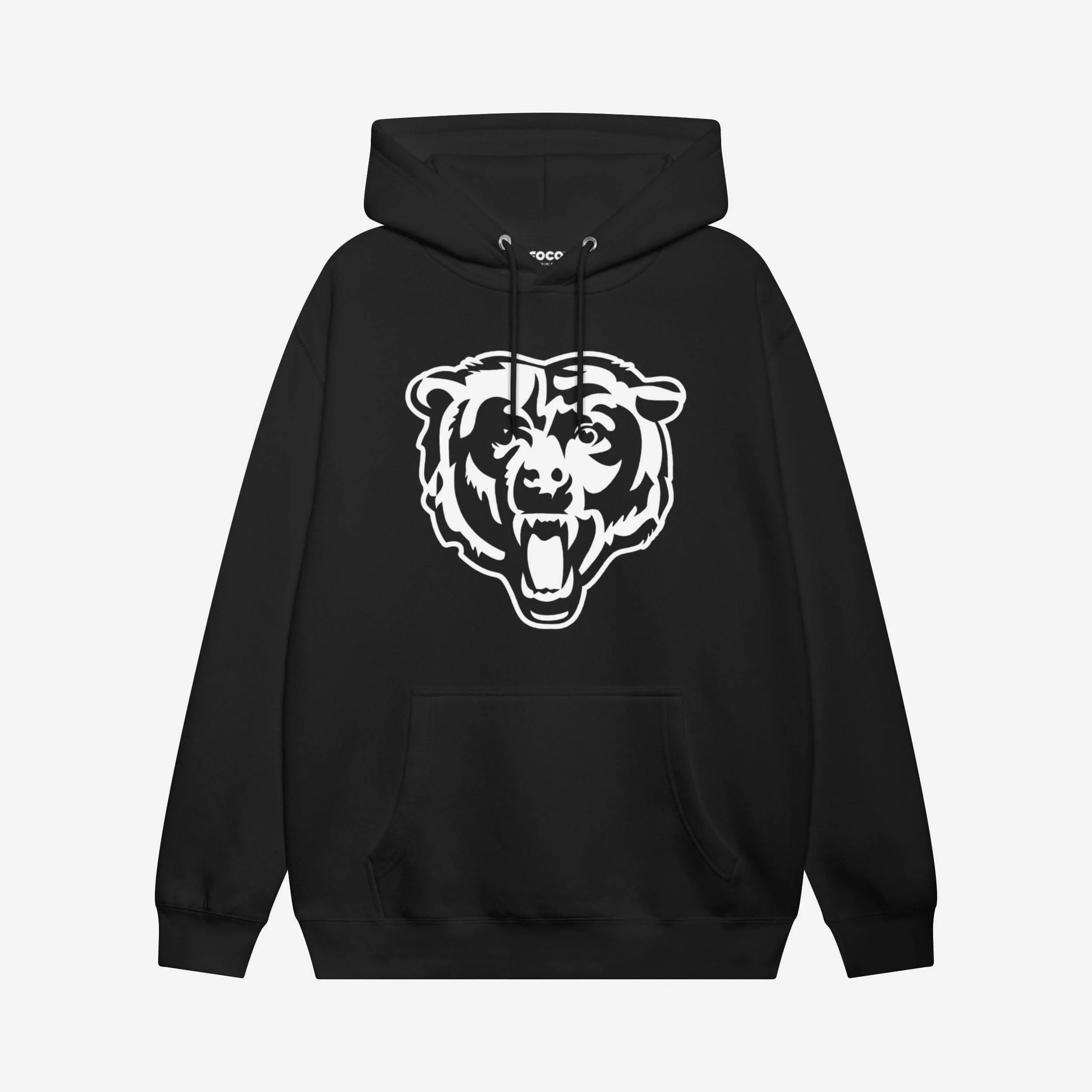 Chicago Bears White Logo Hoodie