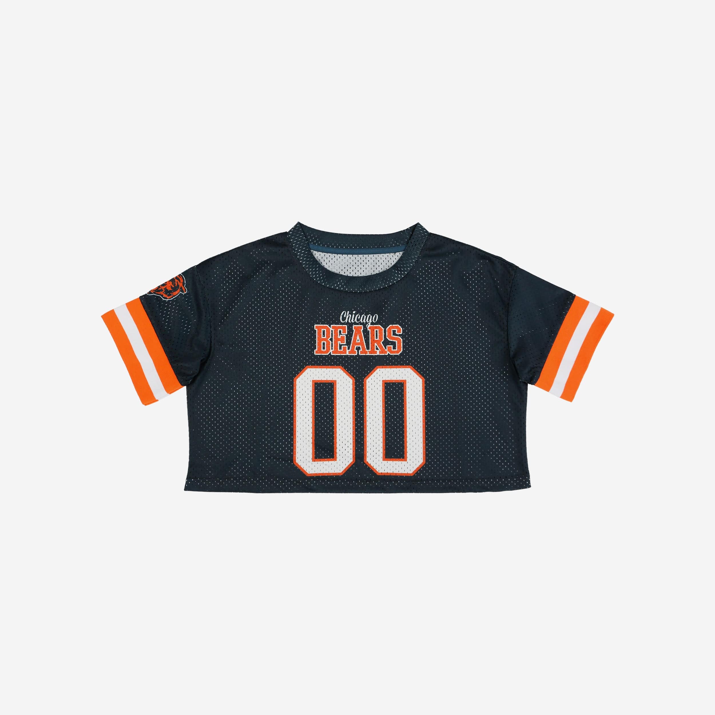 Chicago Bears Womens Gameday Mesh Crop Top - Image 3