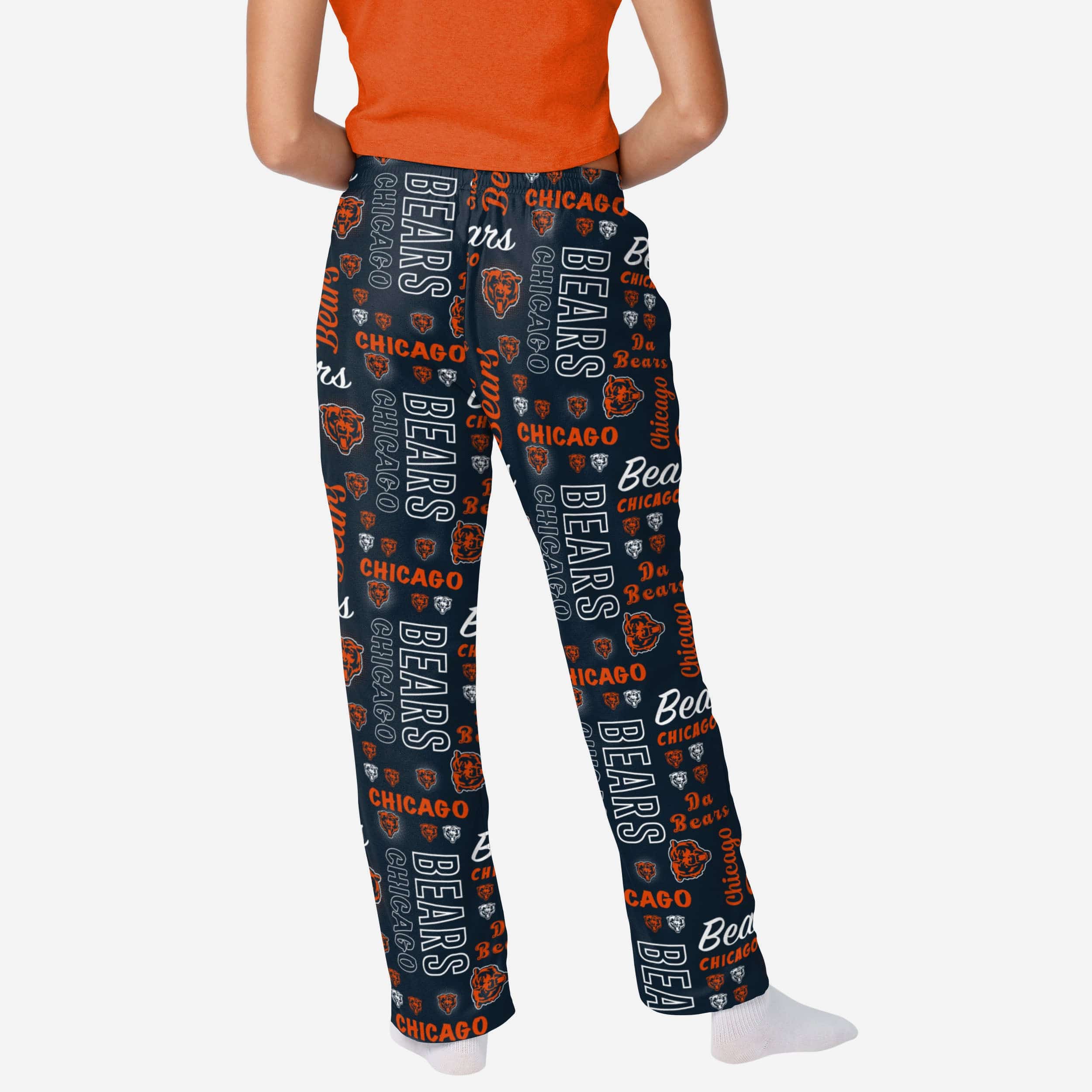 Chicago Bears Womens Mini Print Lounge Pants - Image 2