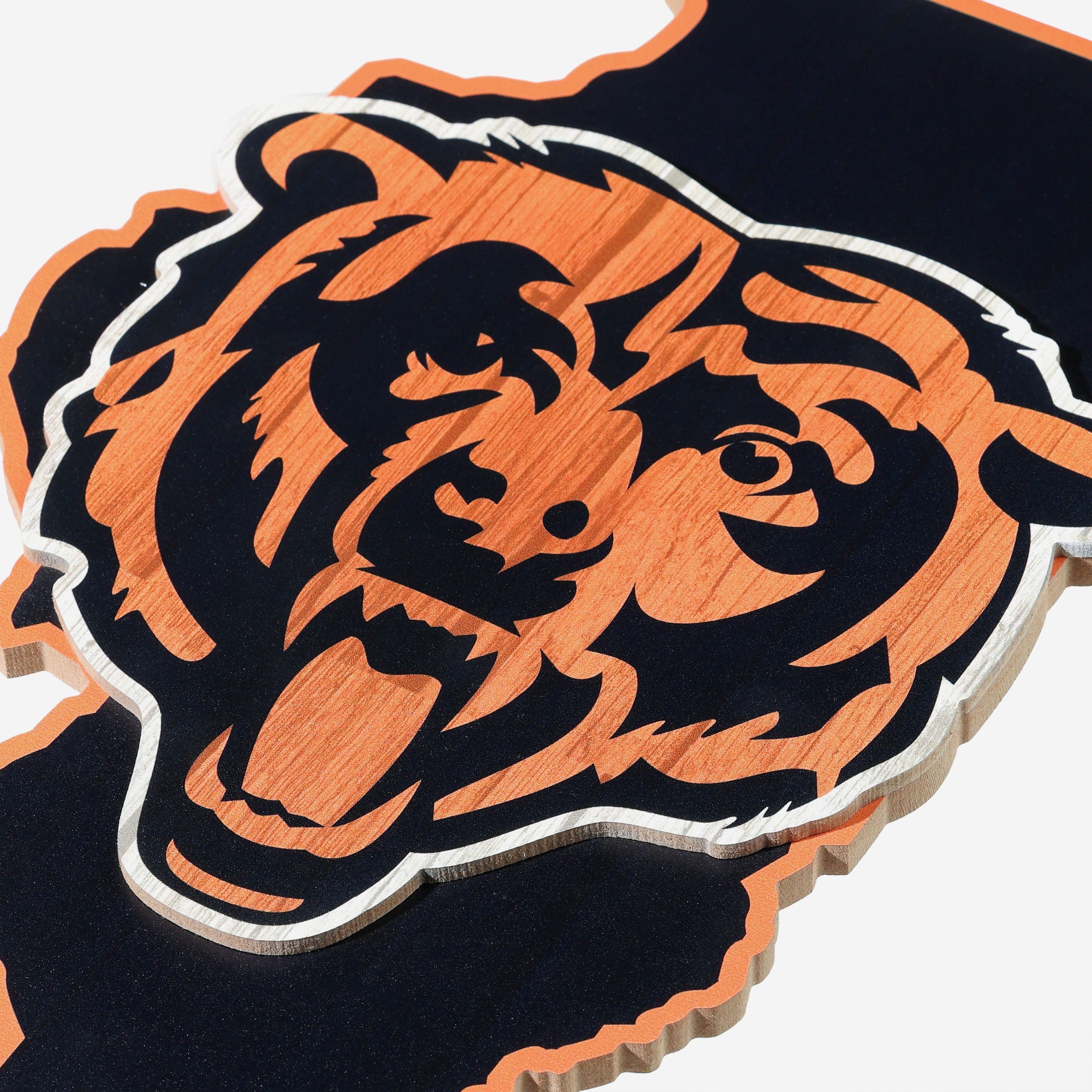 Chicago Bears Wood State Sign - Image 3