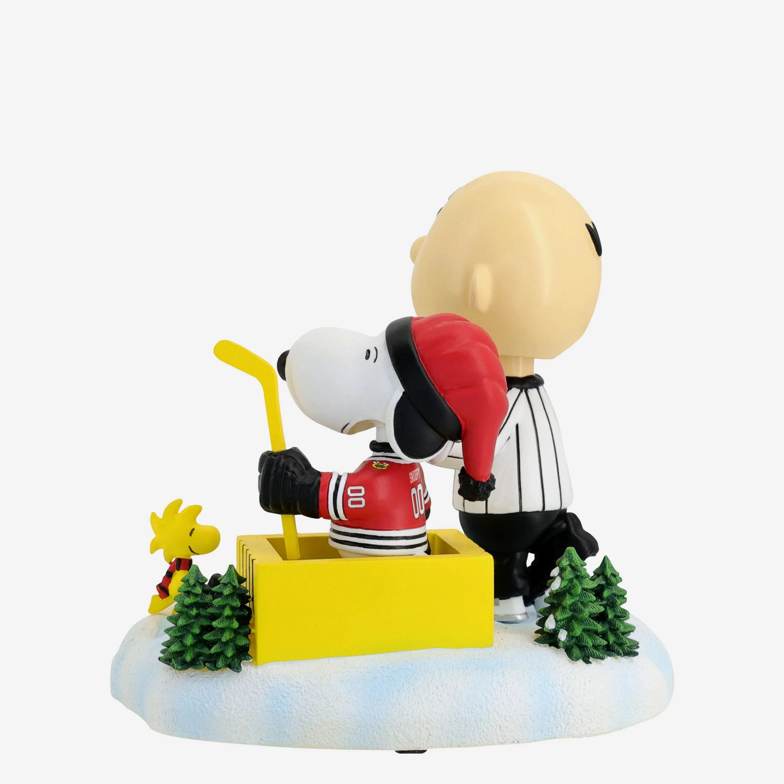 Chicago Blackhawks Peanuts Penalty Box Bobblehead - Image 6