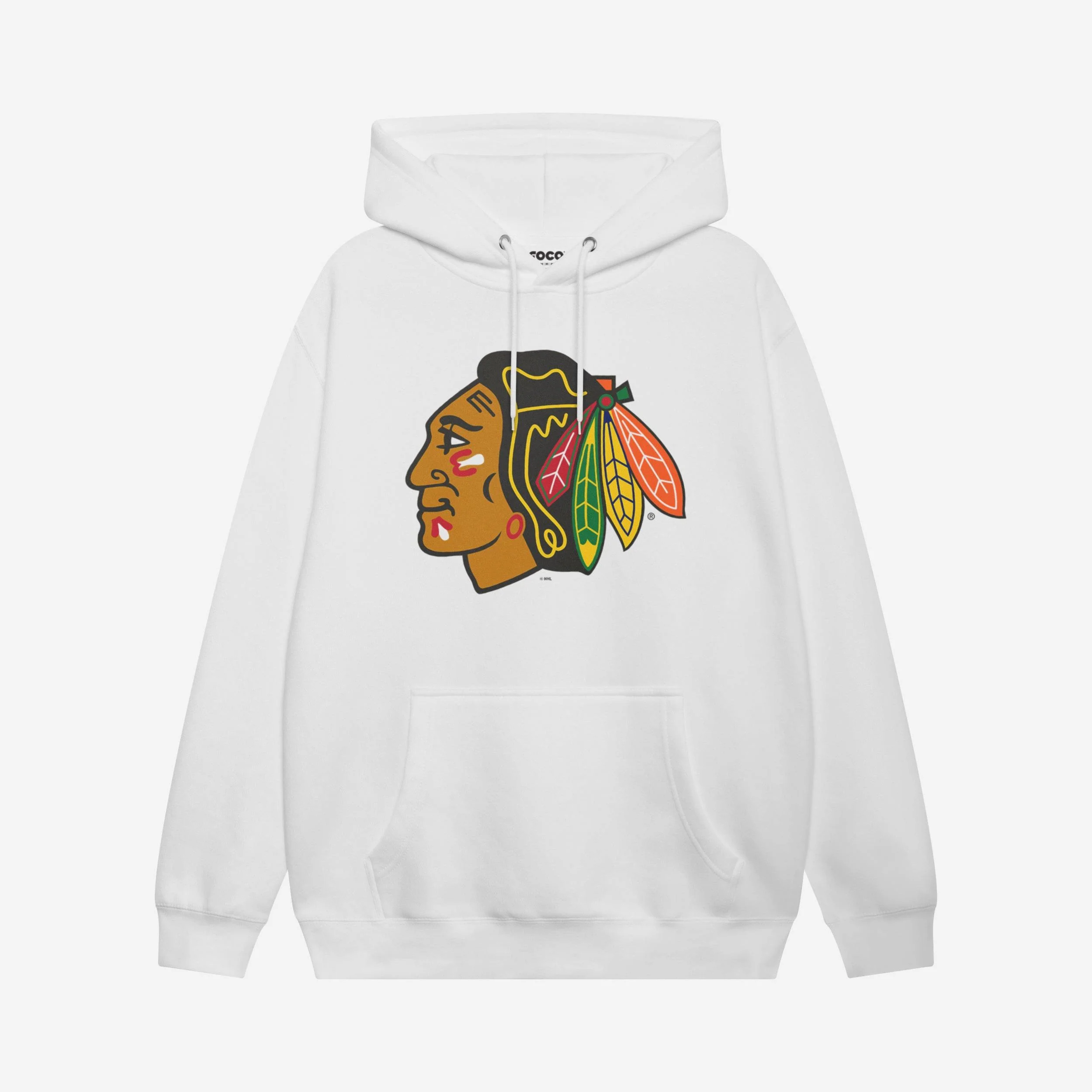 Chicago Blackhawks Primary Logo Hoodie - Image 7
