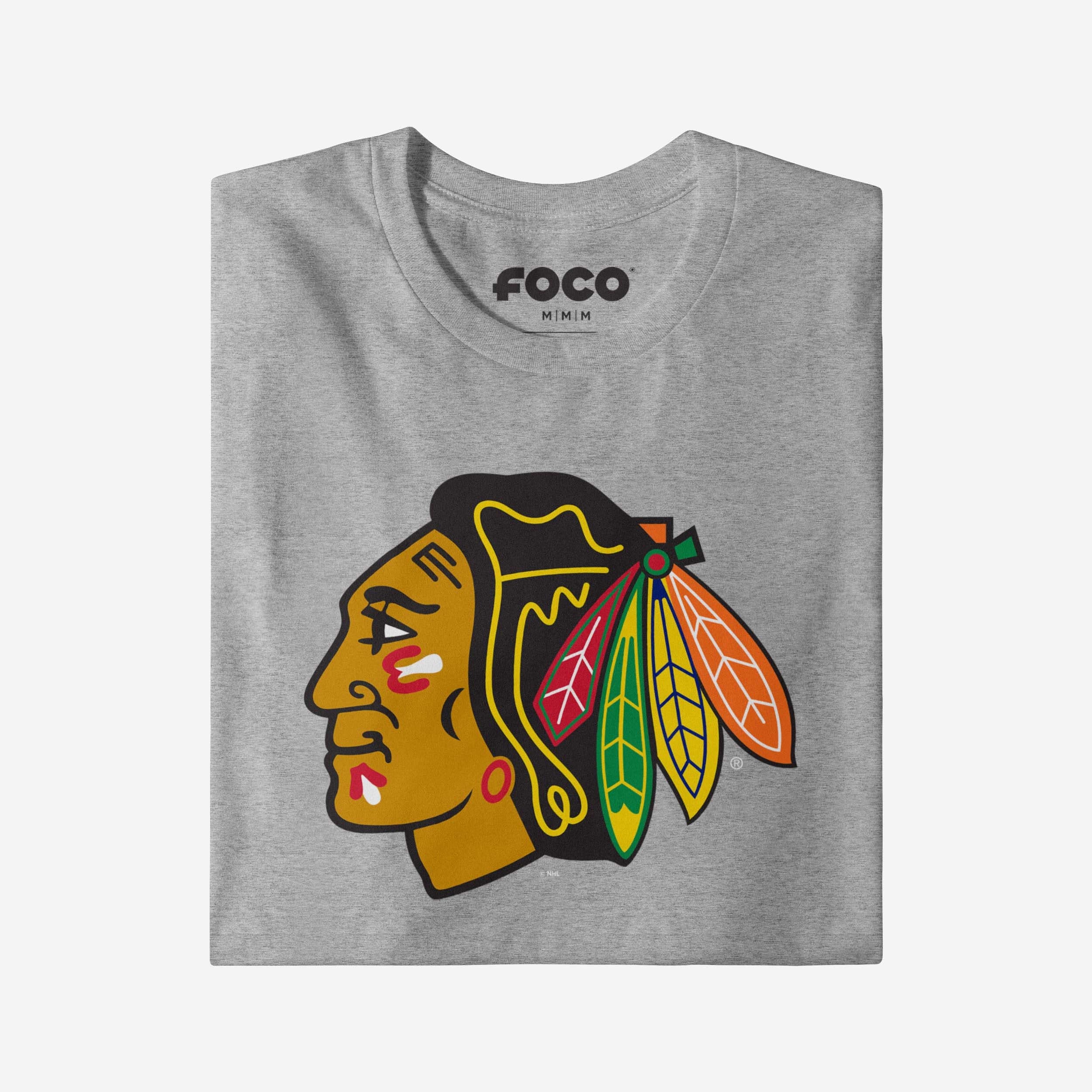 Chicago Blackhawks Primary Logo Long Sleeve T-Shirt - Image 6