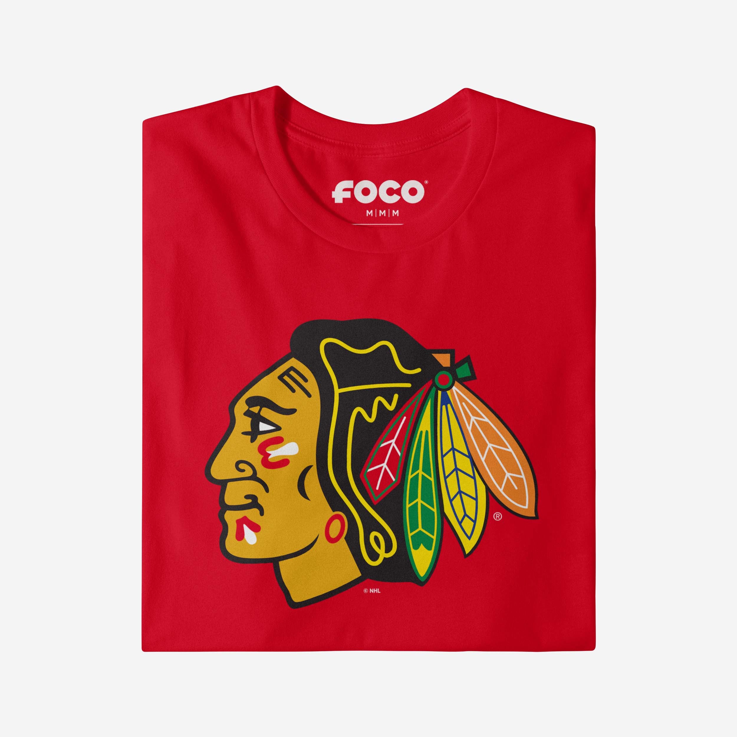 Chicago Blackhawks Primary Logo T-Shirt - Image 3